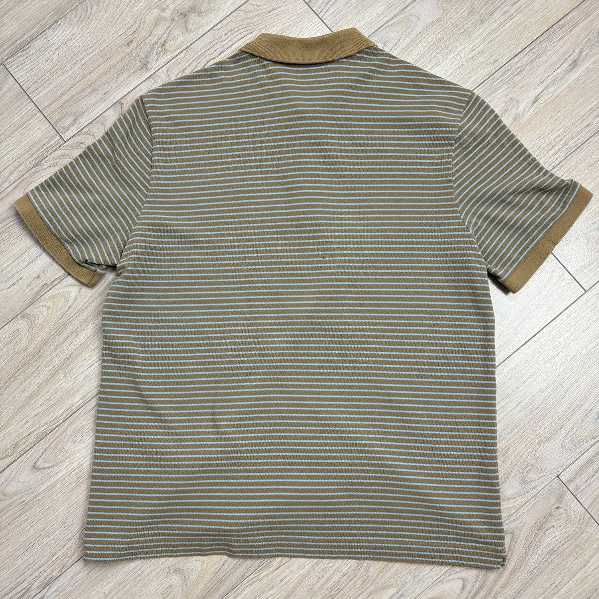 Other Vintage Lacoste Brown/Baby Blue Striped Polo T-Shirt Size US M / EU 48-50 / 2 - 13 Thumbnail
