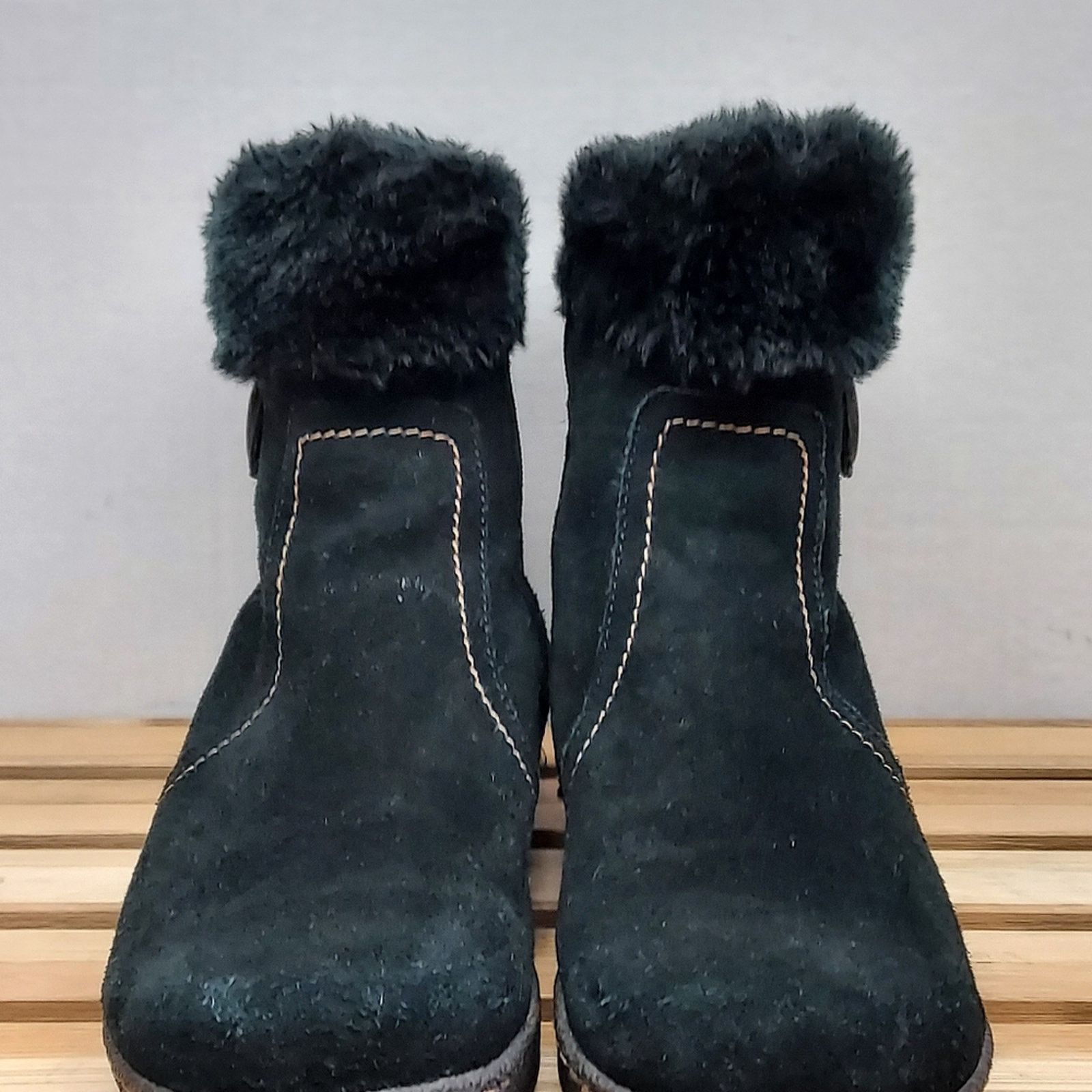 Other St.John's Bay Womens | Black Leather Ankle Zip Boots Size 9 Size US 9 / IT 39 - 5 Thumbnail