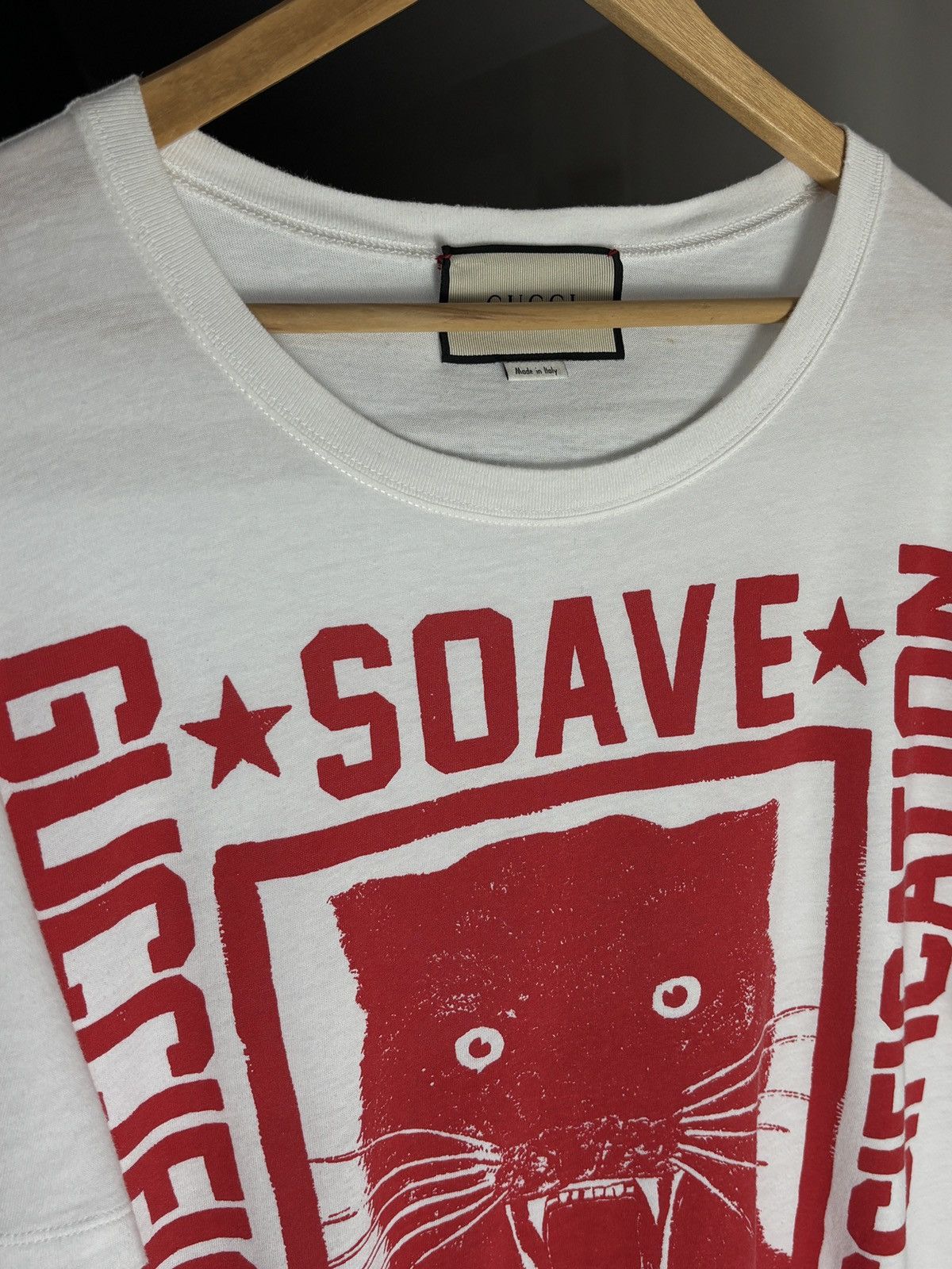 Gucci Gucci „soave amore guccification” graphic rare t-shirt tee Size US L / EU 52-54 / 3 - 3 Thumbnail