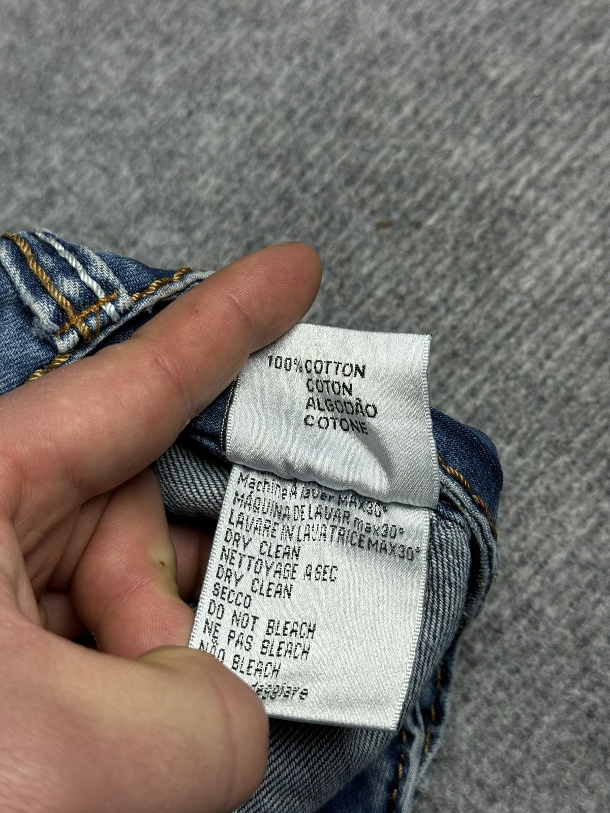 Japanese Brand Vintage Japanese brand Baggy denim y2k Size US 29 - 12 Thumbnail