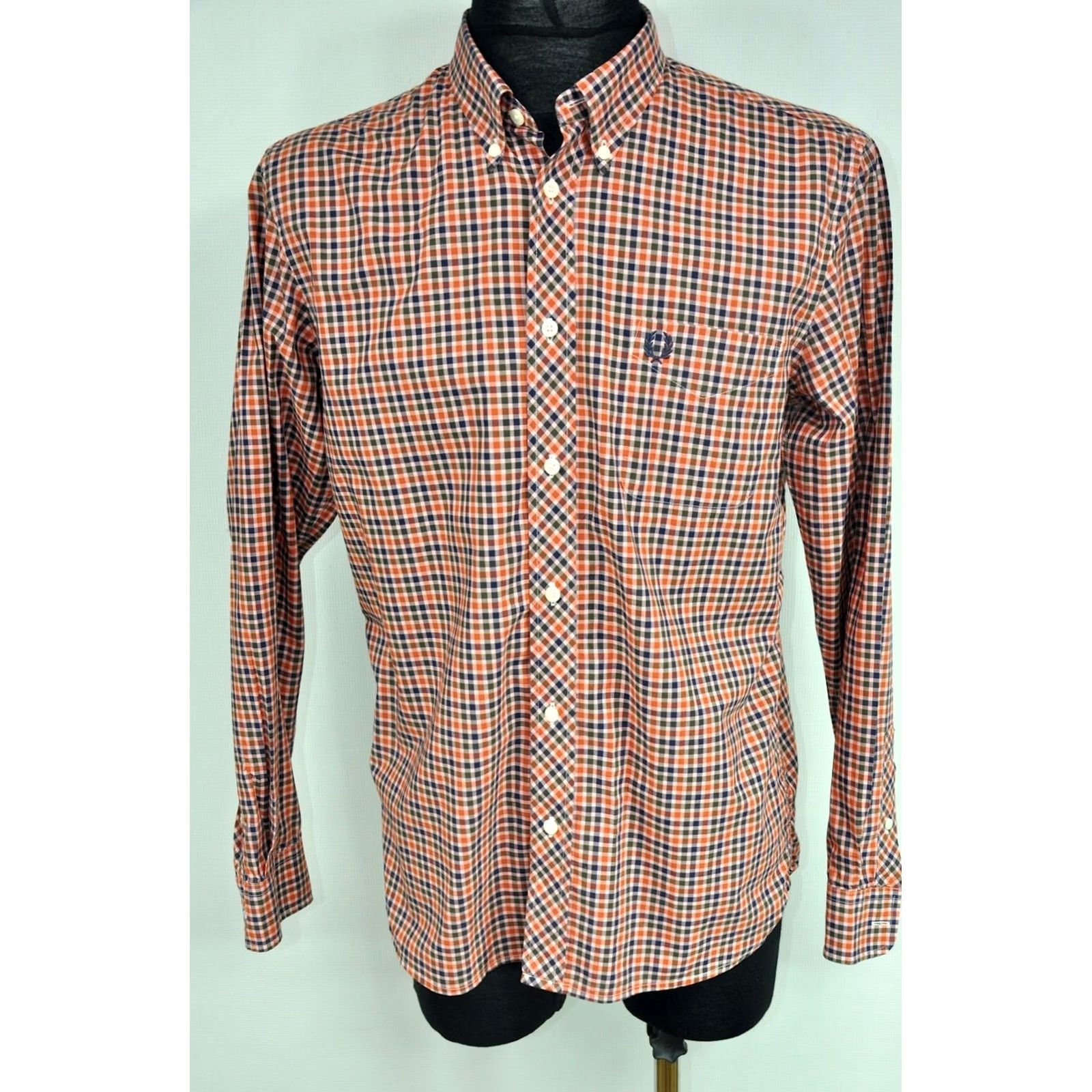 Fred Perry FRED PERRY Shirt Gingham Check Long Sleeve Men's M Size US M / EU 48-50 / 2 - 3 Thumbnail