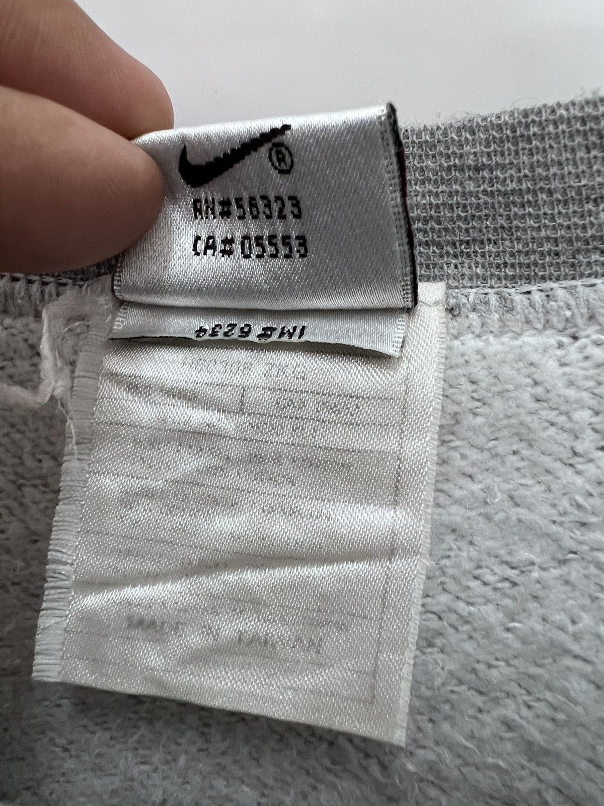 Nike 🔥90's Nike Swoosh & Spell out Big Logo Sweatshirt Size US M / EU 48-50 / 2 - 9 Thumbnail