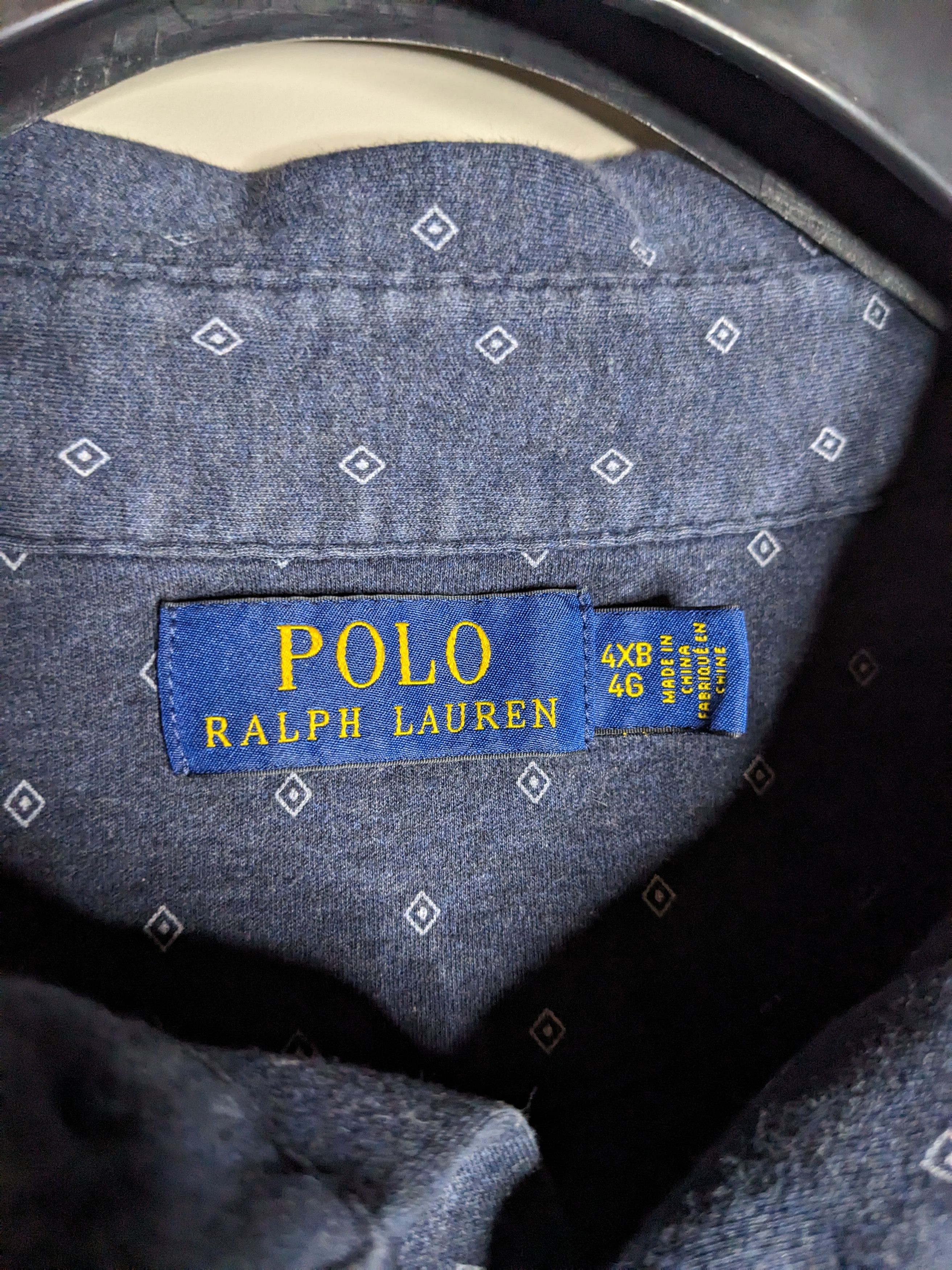 Polo Ralph Lauren Polo Ralph Lauren Geometric Shirt Mens Size 4XB Small Pony Size US XXL / EU 58 / 5 - 6 Thumbnail