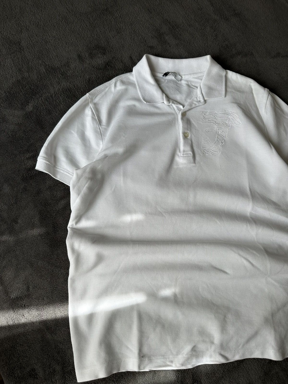 Versace Versace Polo Medusa Logo Premium Tee Size US S / EU 44-46 / 1 - 4 Thumbnail