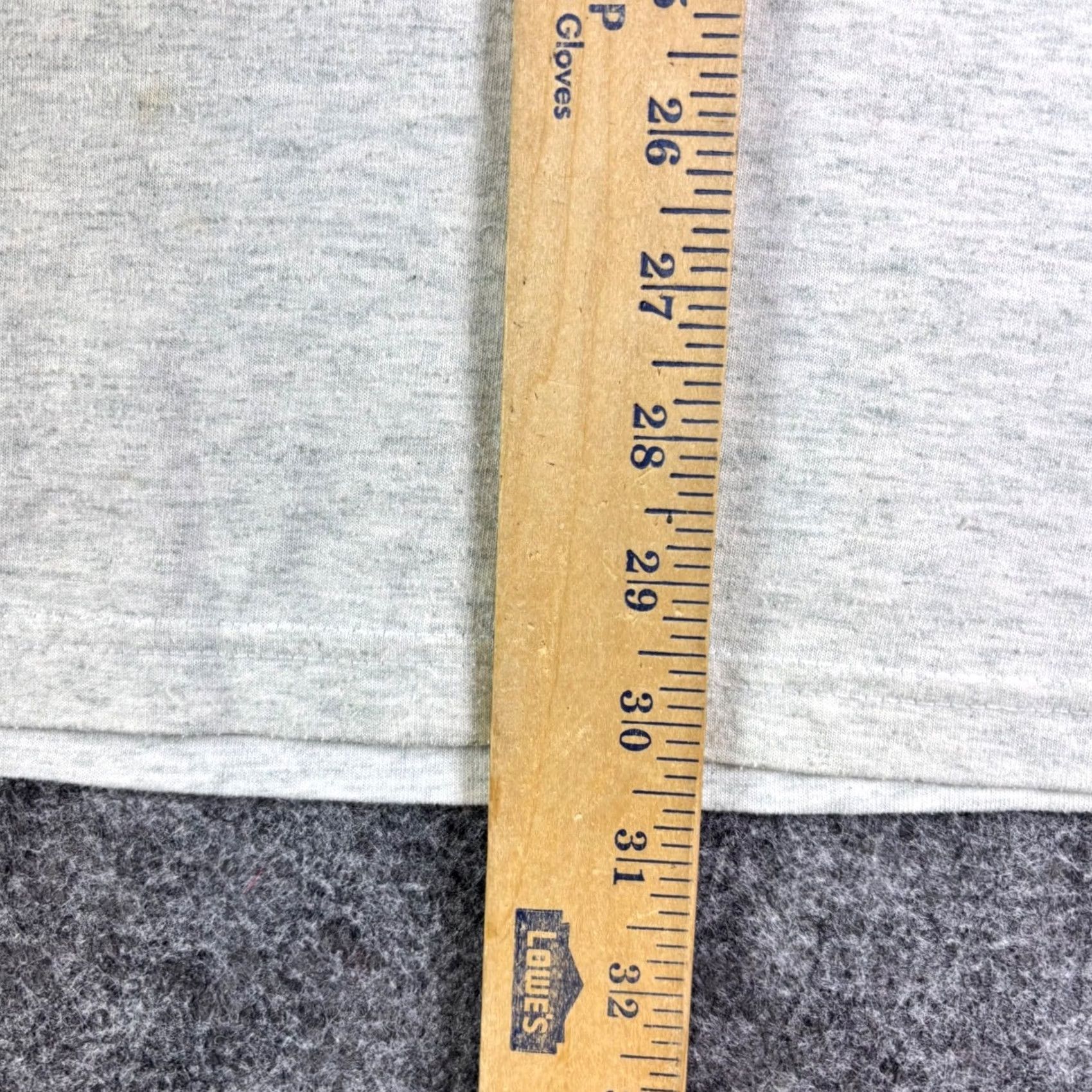 Fruit Of The Loom VINTAGE Fruit of the Loom Cocker Spaniel Graphic T Shirt XL Gray Dog Paw Print Unisex Adults Crew Neck Short Sleeve Retro Animal Print Size US XL / EU 56 / 4 - 4 Thumbnail