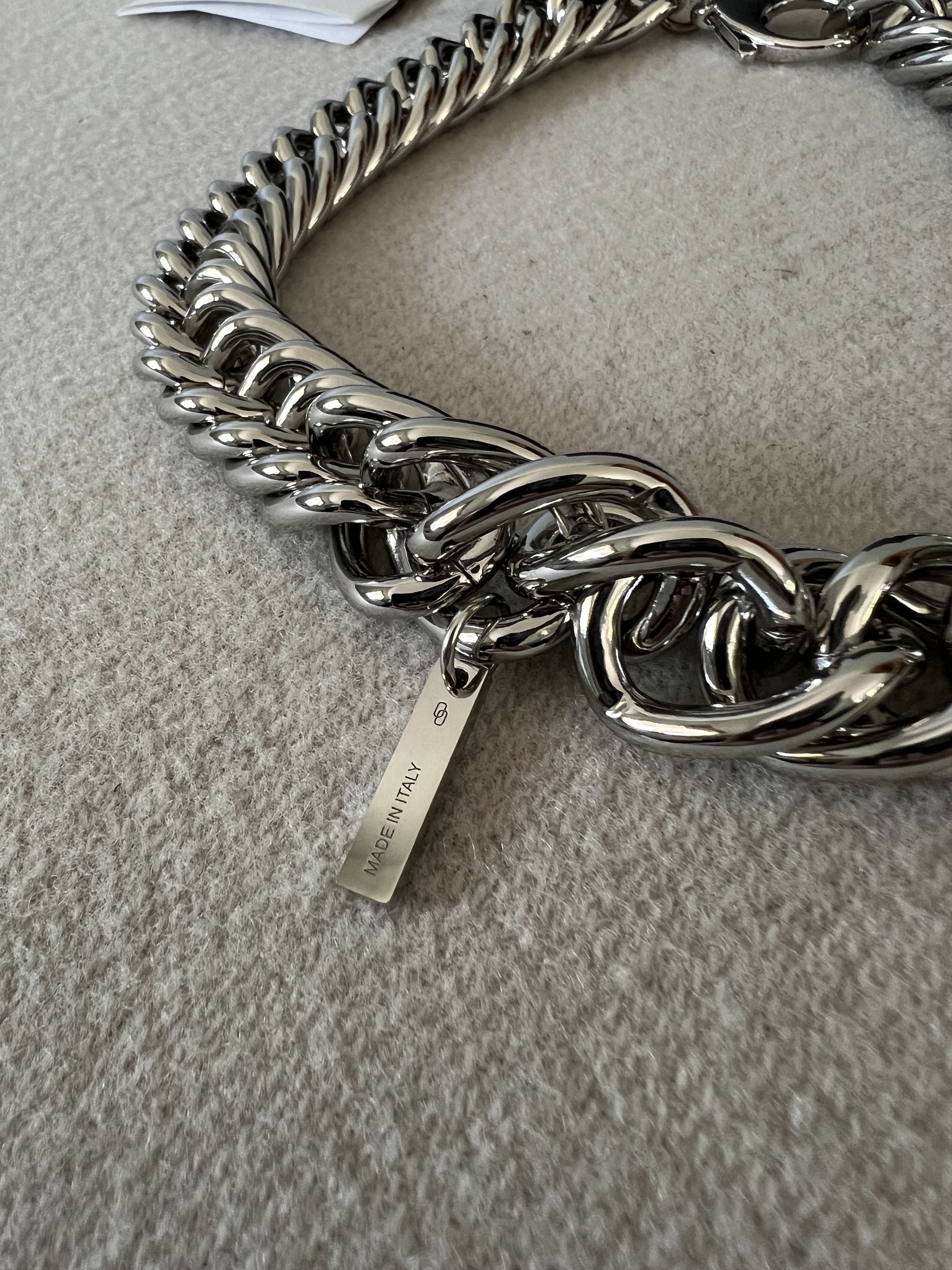 1017 ALYX 9SM 1017 Alyx 9SM Chunky Chain Necklace in Silver Size ONE SIZE - 3 Thumbnail