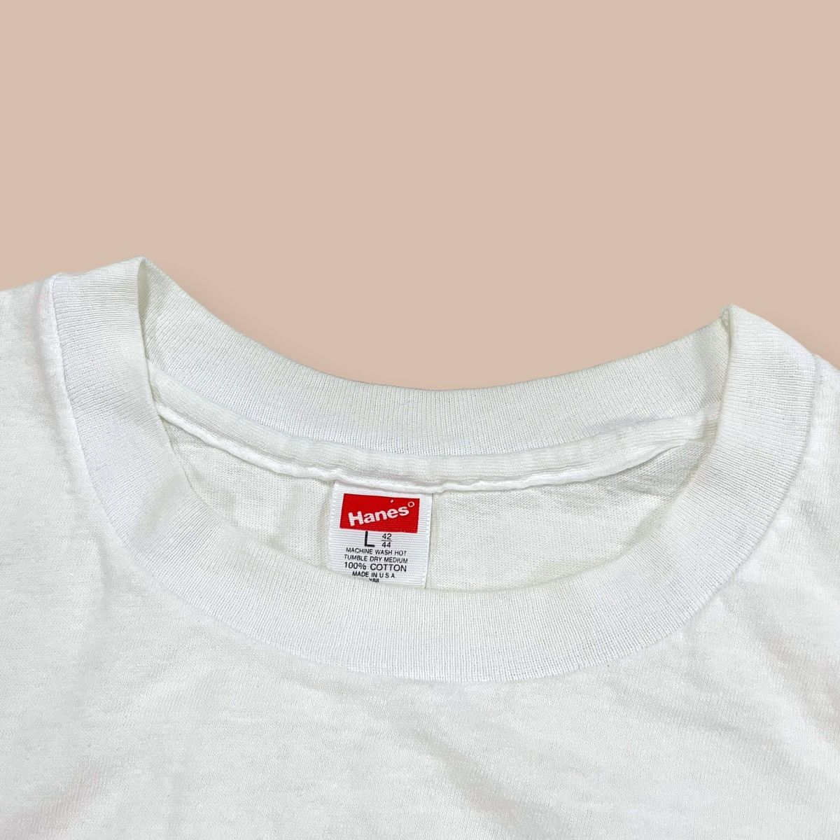 Vintage Vintage 80's "Miss Piggy" Hanes Tee Size US L / EU 52-54 / 3 - 9 Thumbnail