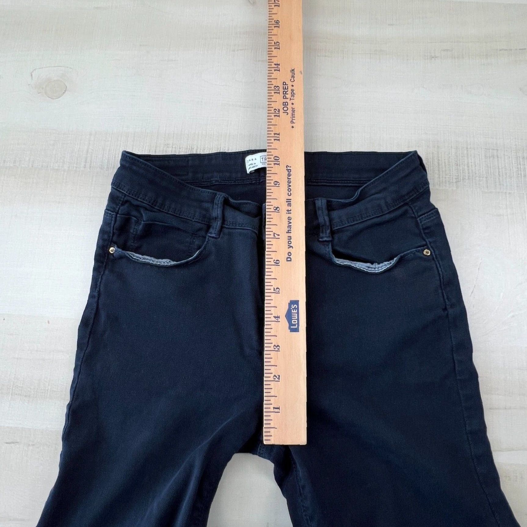Zara Zara Womens Skinny Jeans Blue Dark Wash Denim Slim Fit Stretch 2 Extra Large Size 26" / US 2 / IT 38 - 6 Thumbnail