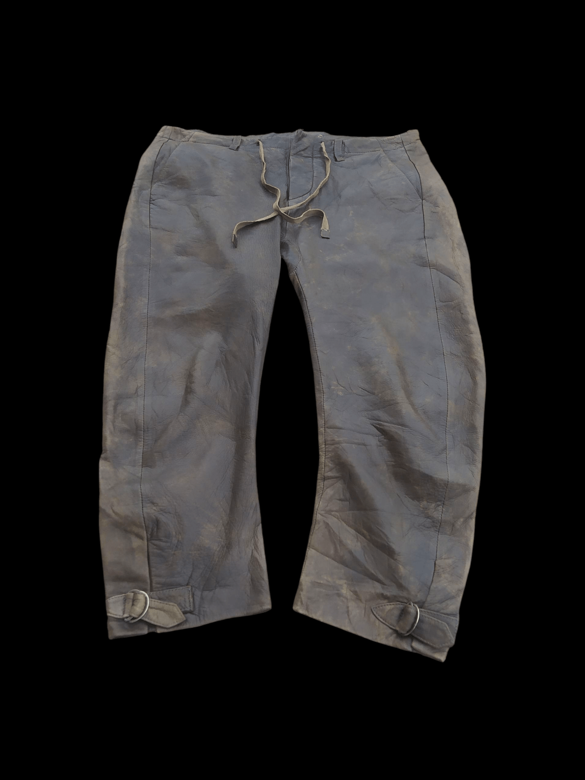 Yohan Serfaty 3q Pants Leather Rare Vintage - www.disolcolor.com