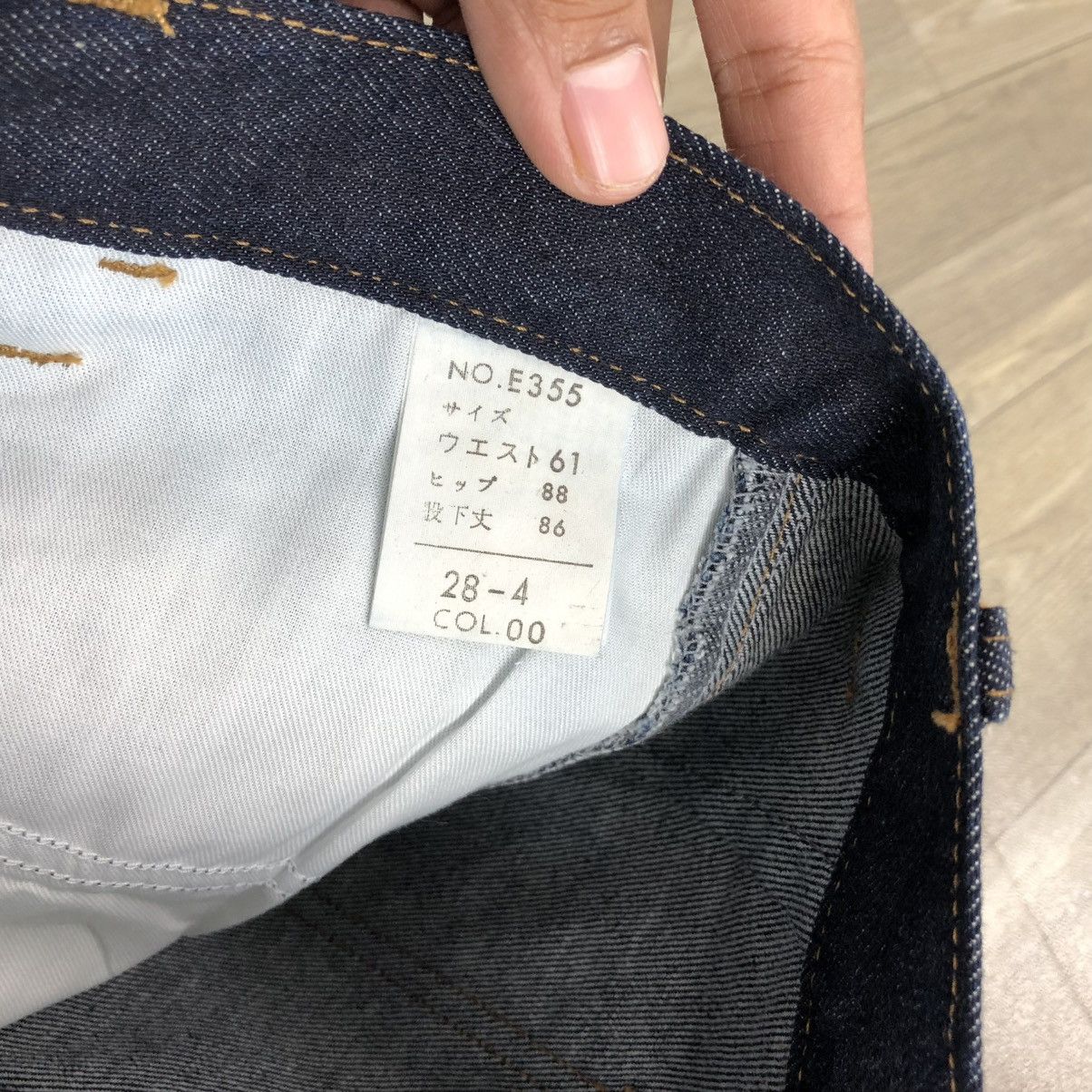 Japanese Brand 2000s Et-Boite Ifsixwasnine Lgb Button Bootcut Flared Jeans Size US 26 / EU 42 - 11 Thumbnail