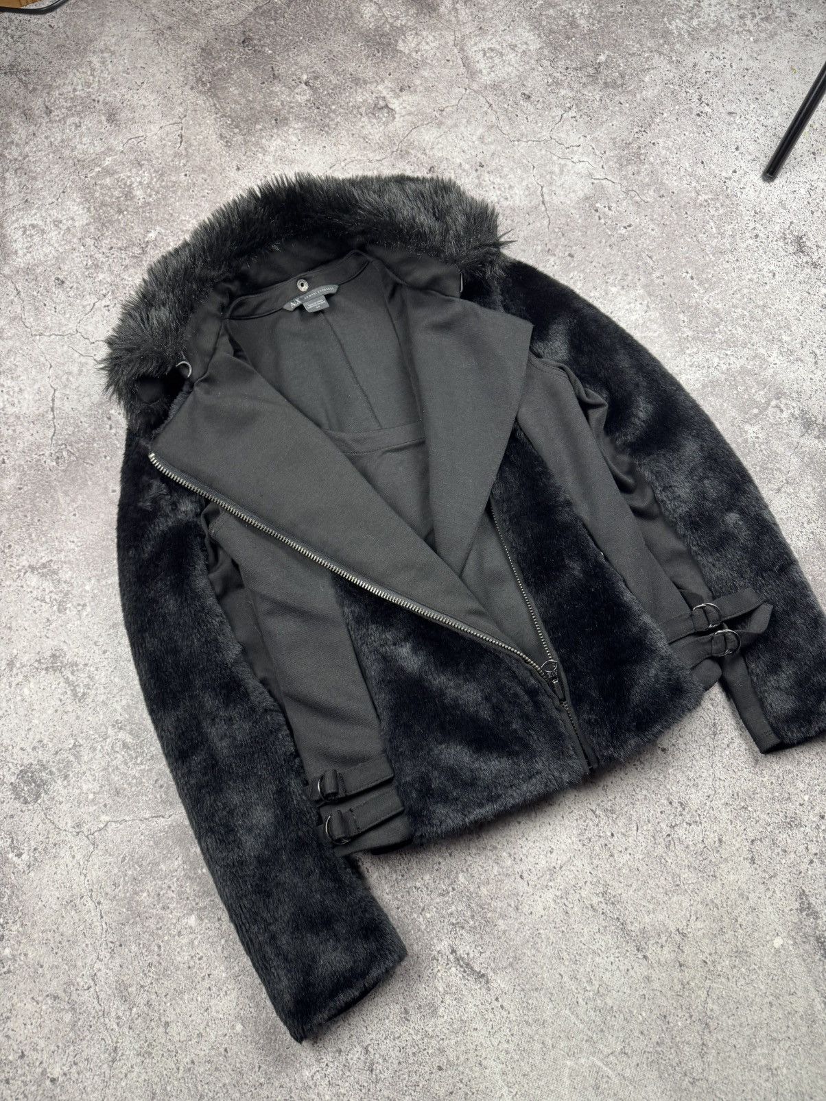 Armani Vintage Armani Avant Garde Fur Y2K Opium Vest/Jacket Owens Size S / US 4 / IT 40 - 7 Thumbnail