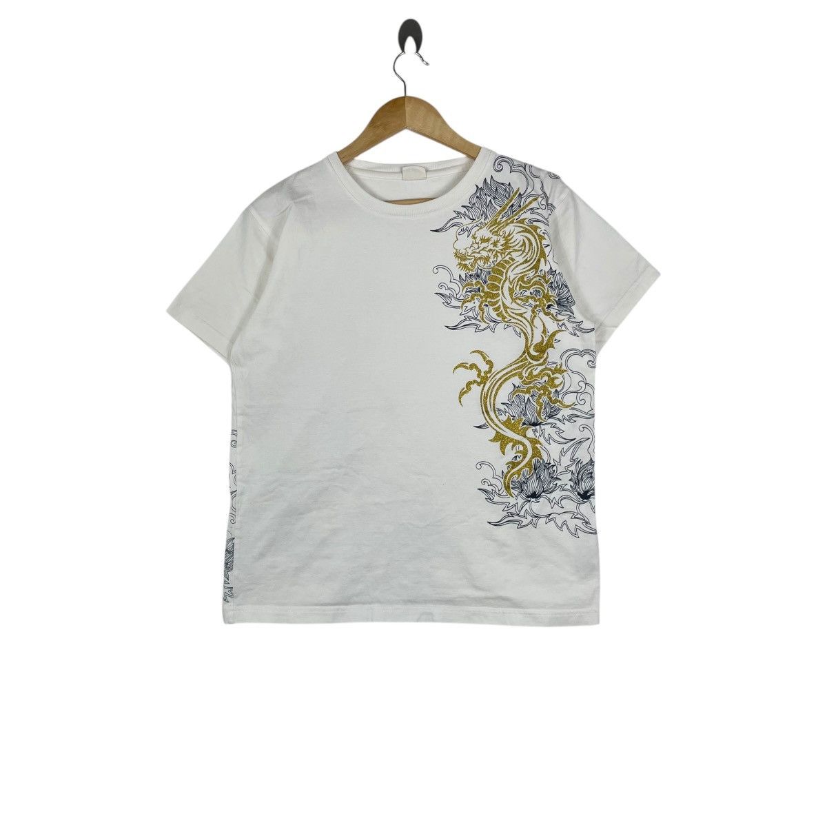 Japanese Brand Space Opera Sukajan Dragon Tee Shirt Size US L / EU 52-54 / 3 - 1 Thumbnail