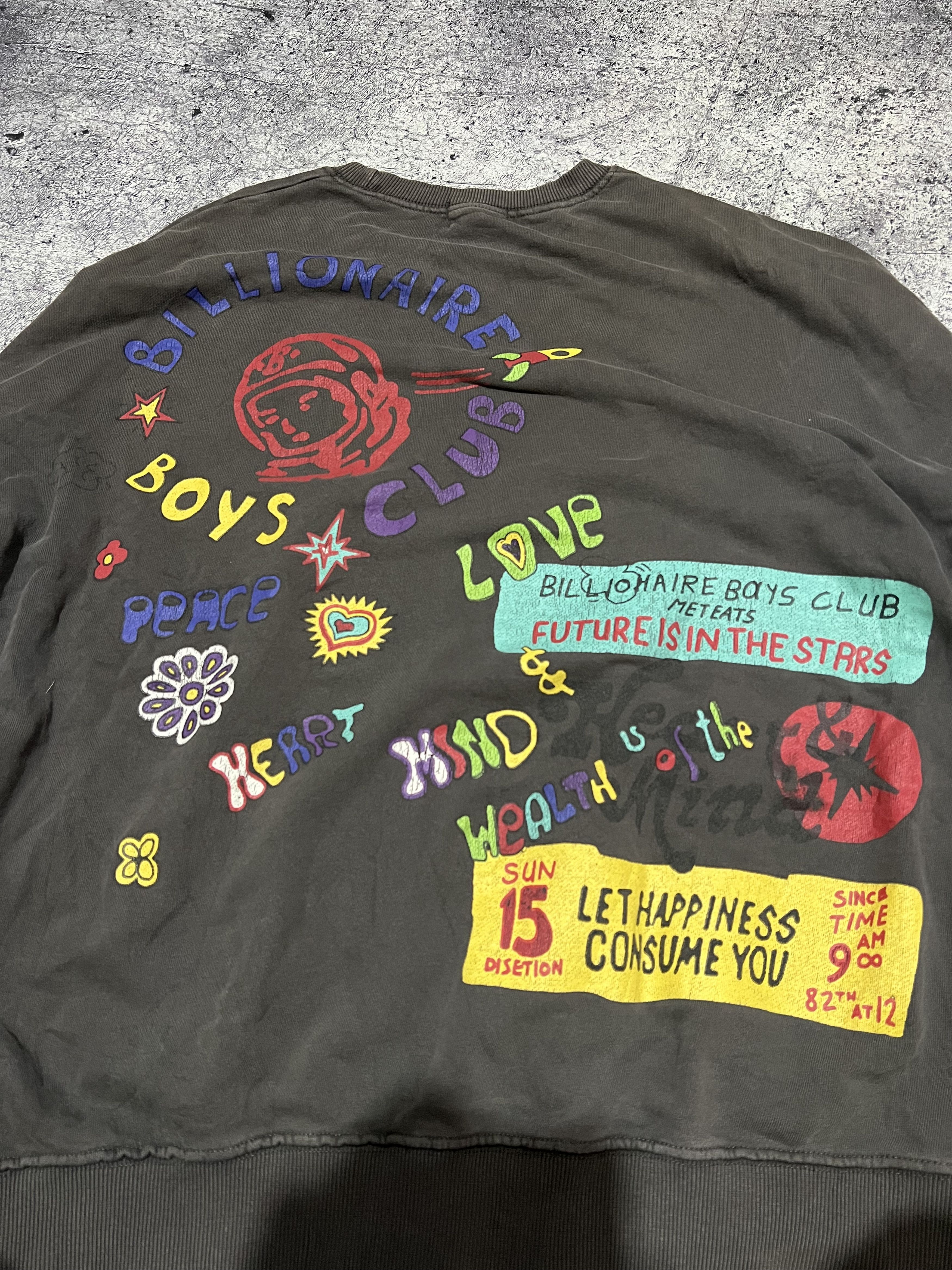 Number (N)ine 2000s Billionaire Boys Club Hysteric Bape Print Crewneck y2k Size US L / EU 52-54 / 3 - 3 Thumbnail