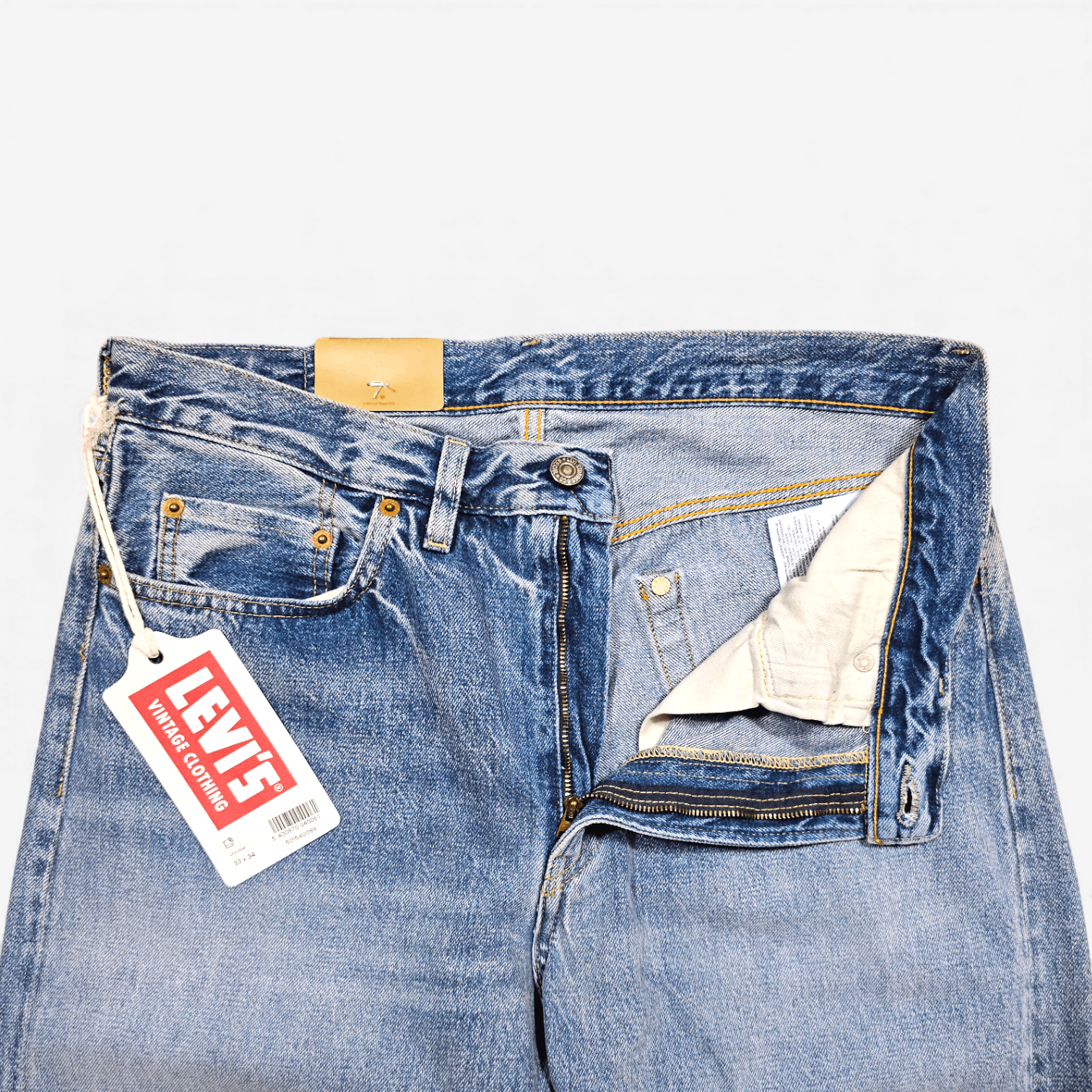 Levi's Vintage Clothing LVC Levi's Vintage Clothing 1954 501 Selvedge Big E W33L34 Size US 33 - 3 Thumbnail