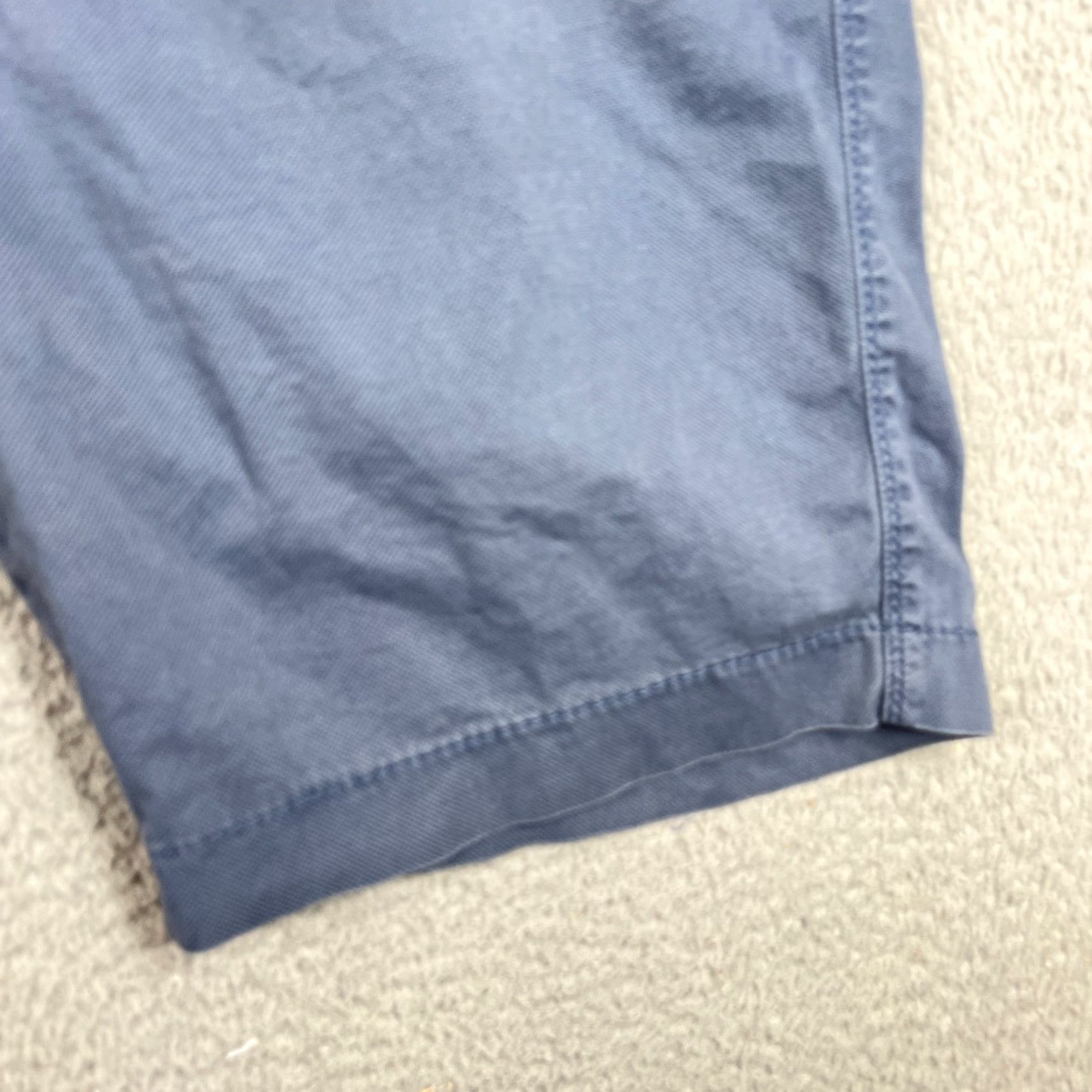 BRAX BRAX Shorts Men 40 Chino Flat Front Blue Breathable Lightweight Casual Mid Rise 11in Inseam Size US 40 / EU 56 - 2 Thumbnail