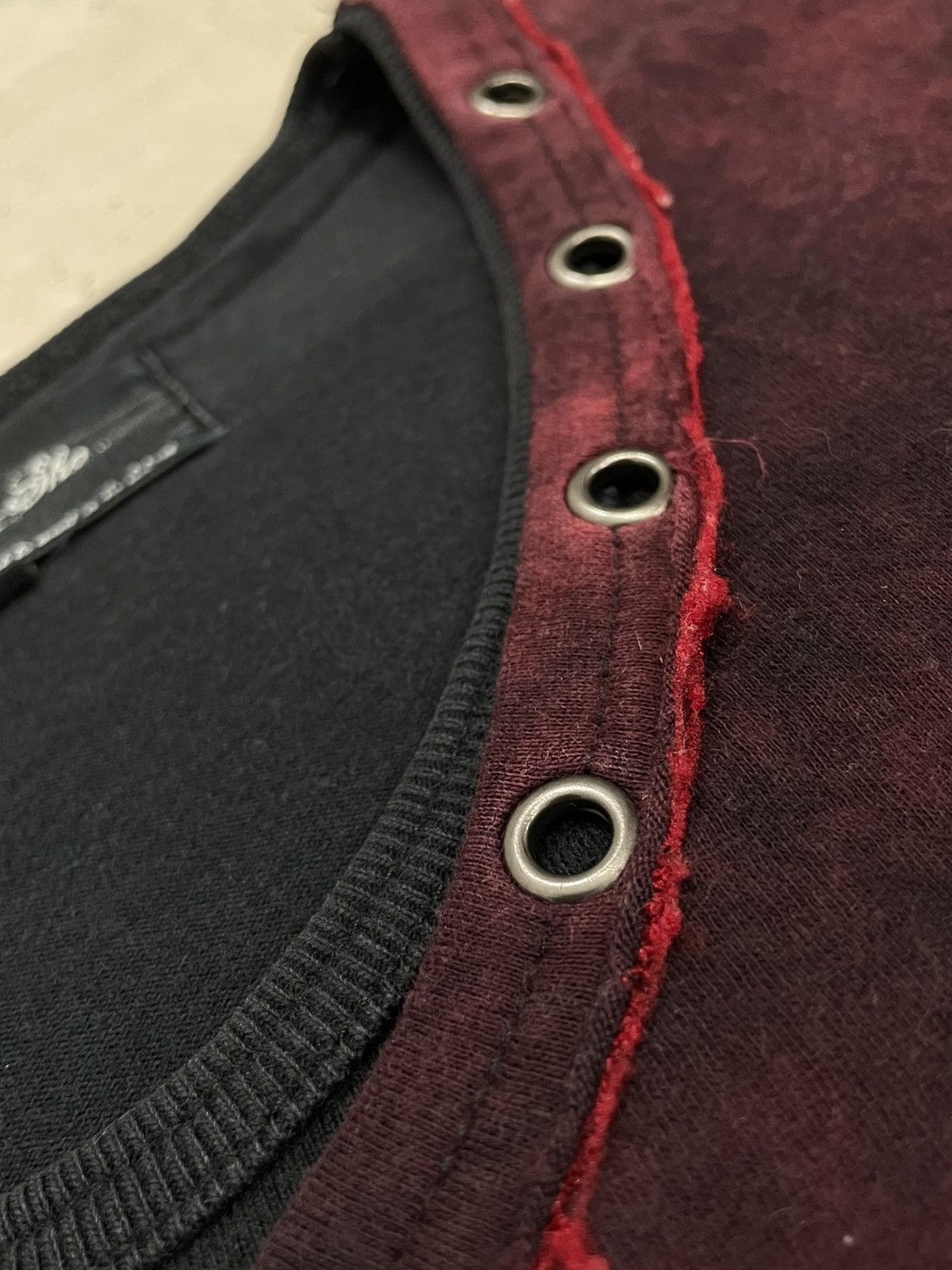 Japanese Brand BerningSho Punk Bondage Chain Layered Wavy Surface Cloth Size US L / EU 52-54 / 3 - 17 Thumbnail