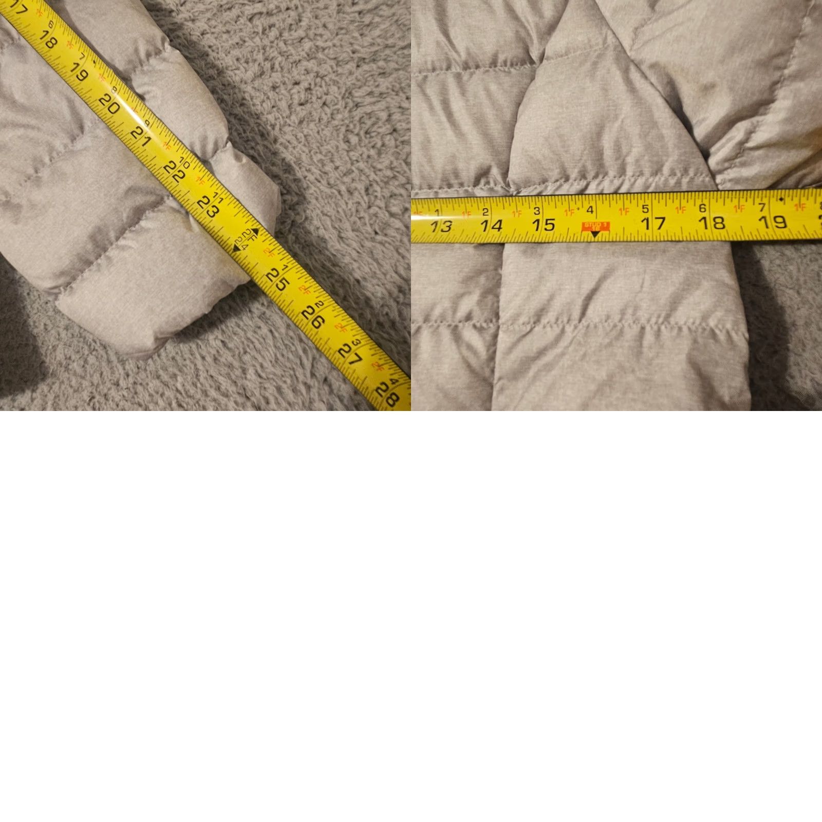 Eddie Bauer Eddie Bauer Jacket Womens M Gray EB650 Down Puffer Full Zip Quilted Coat Size M / US 6-8 / IT 42-44 - 8 Thumbnail