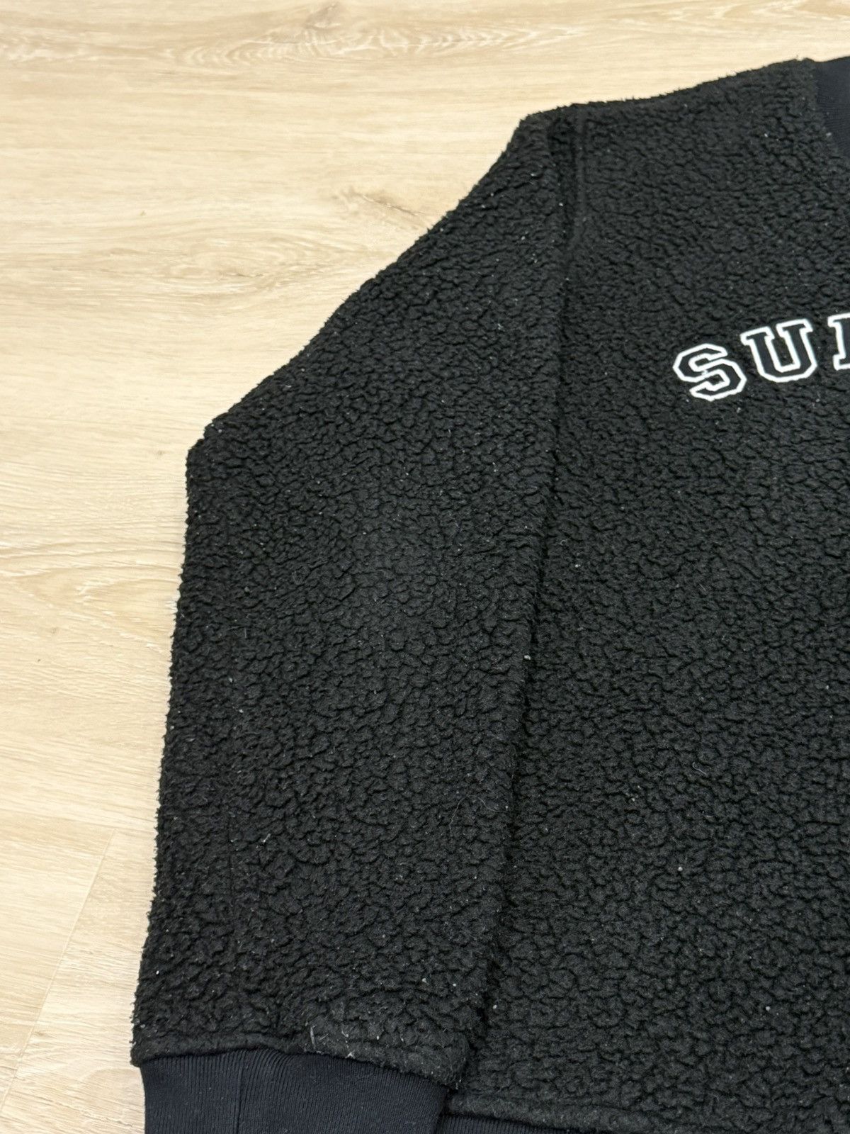 Supreme Supeme FW17 Polartec Deep Pile Crewneck Sweatshirt Size US M / EU 48-50 / 2 - 6 Thumbnail