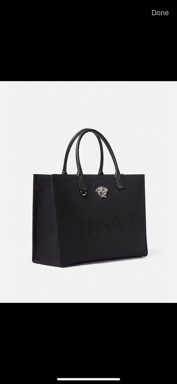 Versace Tote Fabric+Calf Leather Size ONE SIZE - 6 Thumbnail