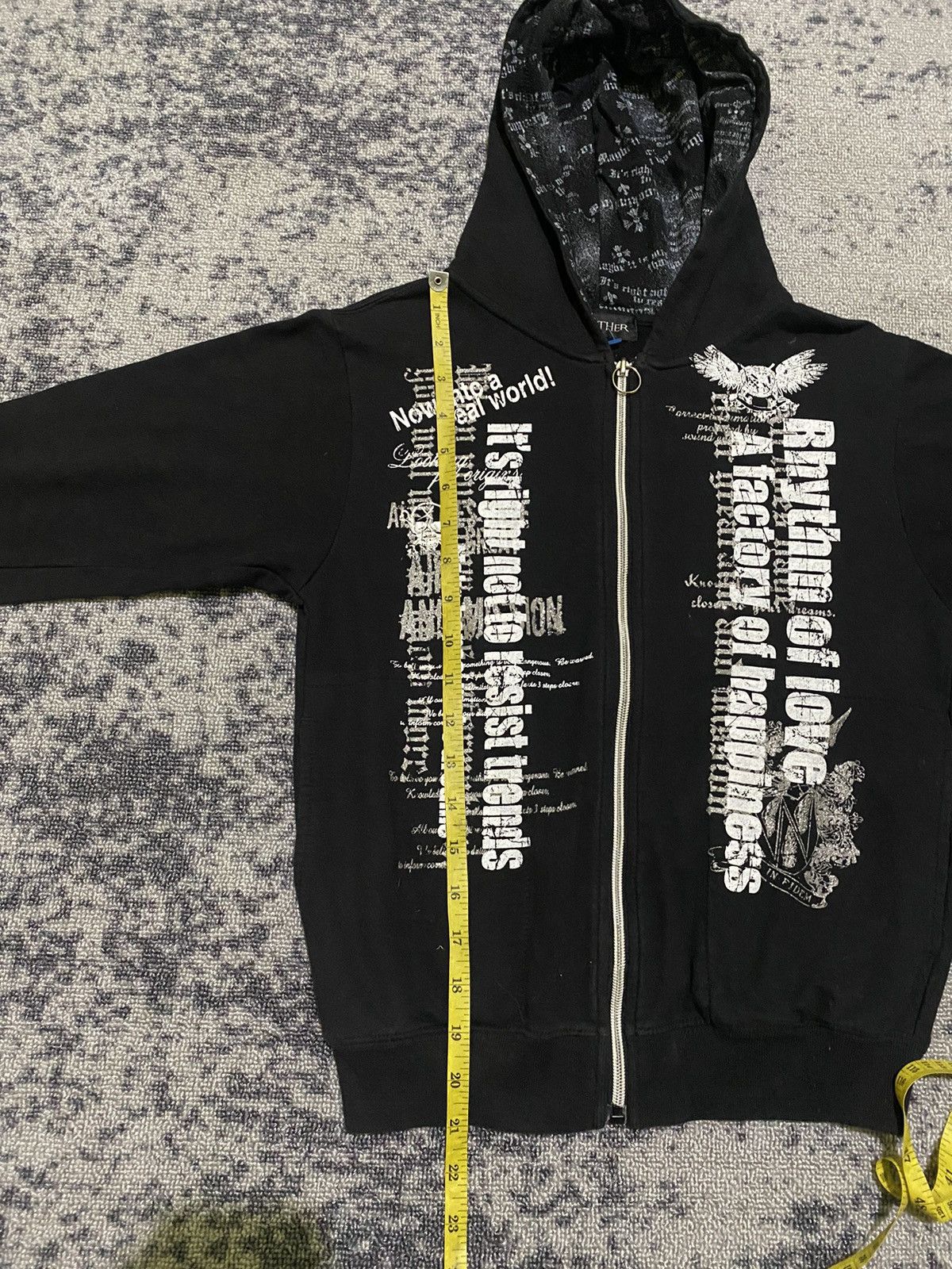 Hysteric Glamour Y2k Werther punk ifsixwasnine zipper hoodie Size US S / EU 44-46 / 1 - 6 Thumbnail