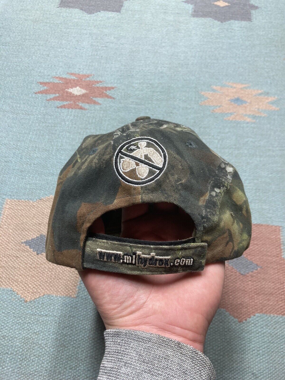 Realtree × Vintage VTG strapback hat camo hydro excavation Michigan realtree Size ONE SIZE - 4 Thumbnail