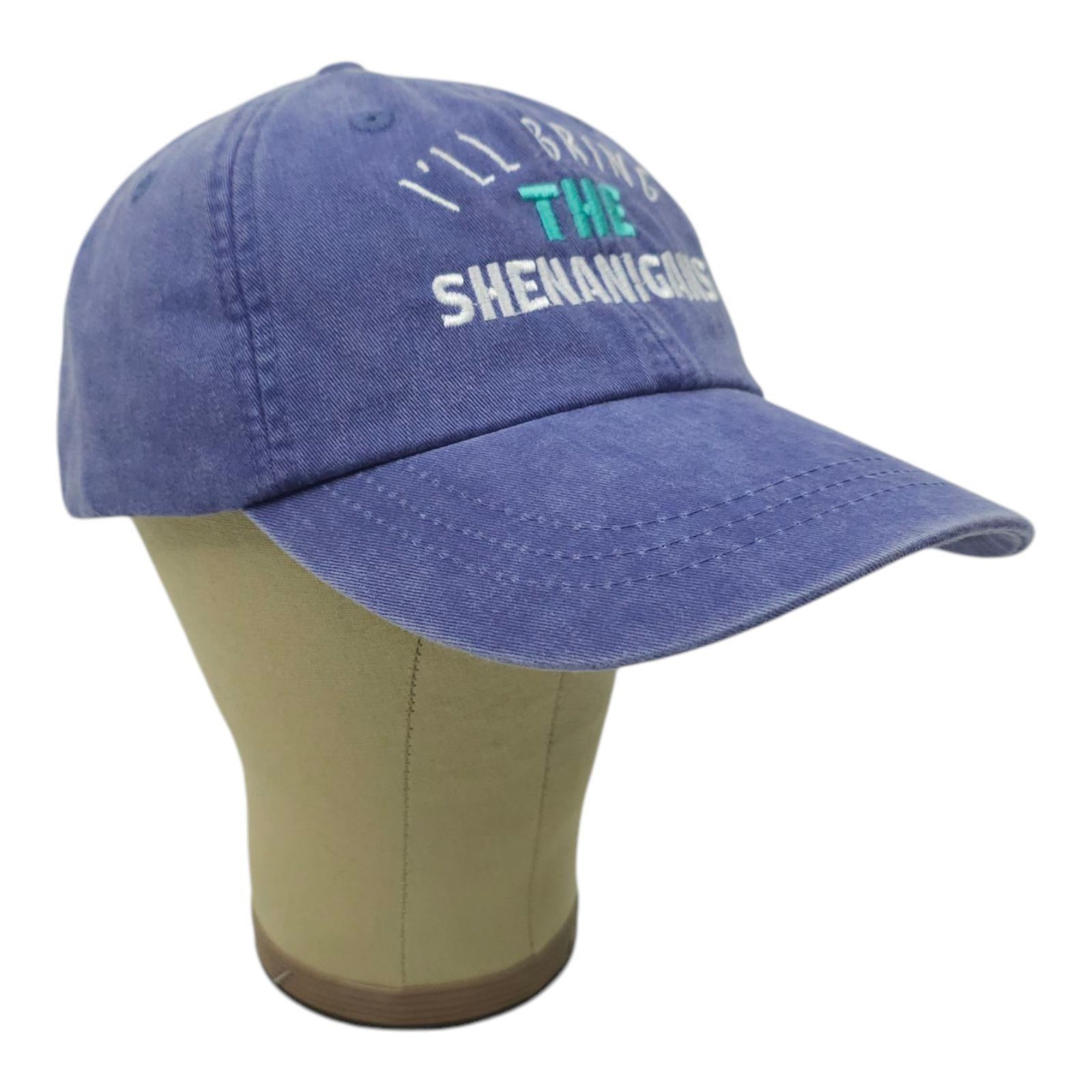 Adams Adams Ill Bring The Shenanigans Leather Tuck Strap Cap Size ONE SIZE - 3 Thumbnail