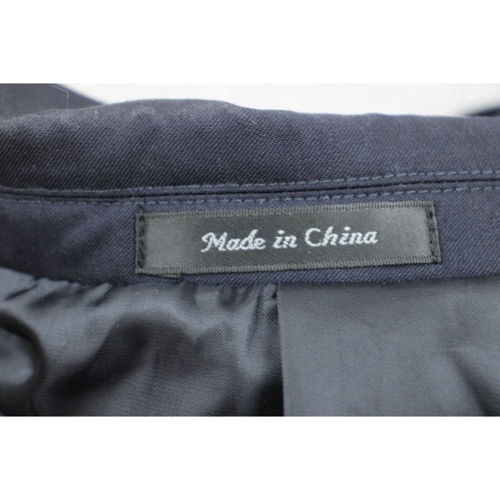 Lauren Ralph Lauren Lauren Ralph Lauren Blazer Mens 46R Navy Blue Wool Blend Size 46R - 7 Thumbnail