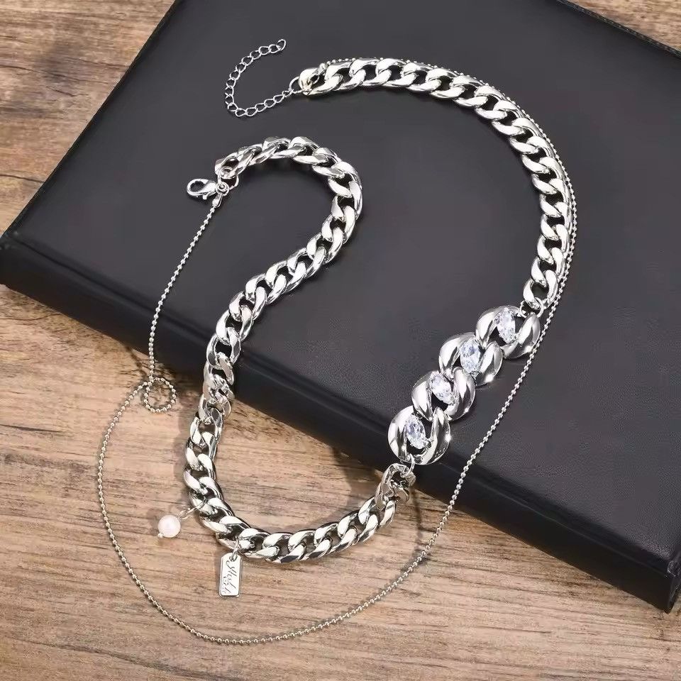 Jewelry Heavy Bold 10mm Cuban Chain Necklaces Size ONE SIZE - 5 Thumbnail