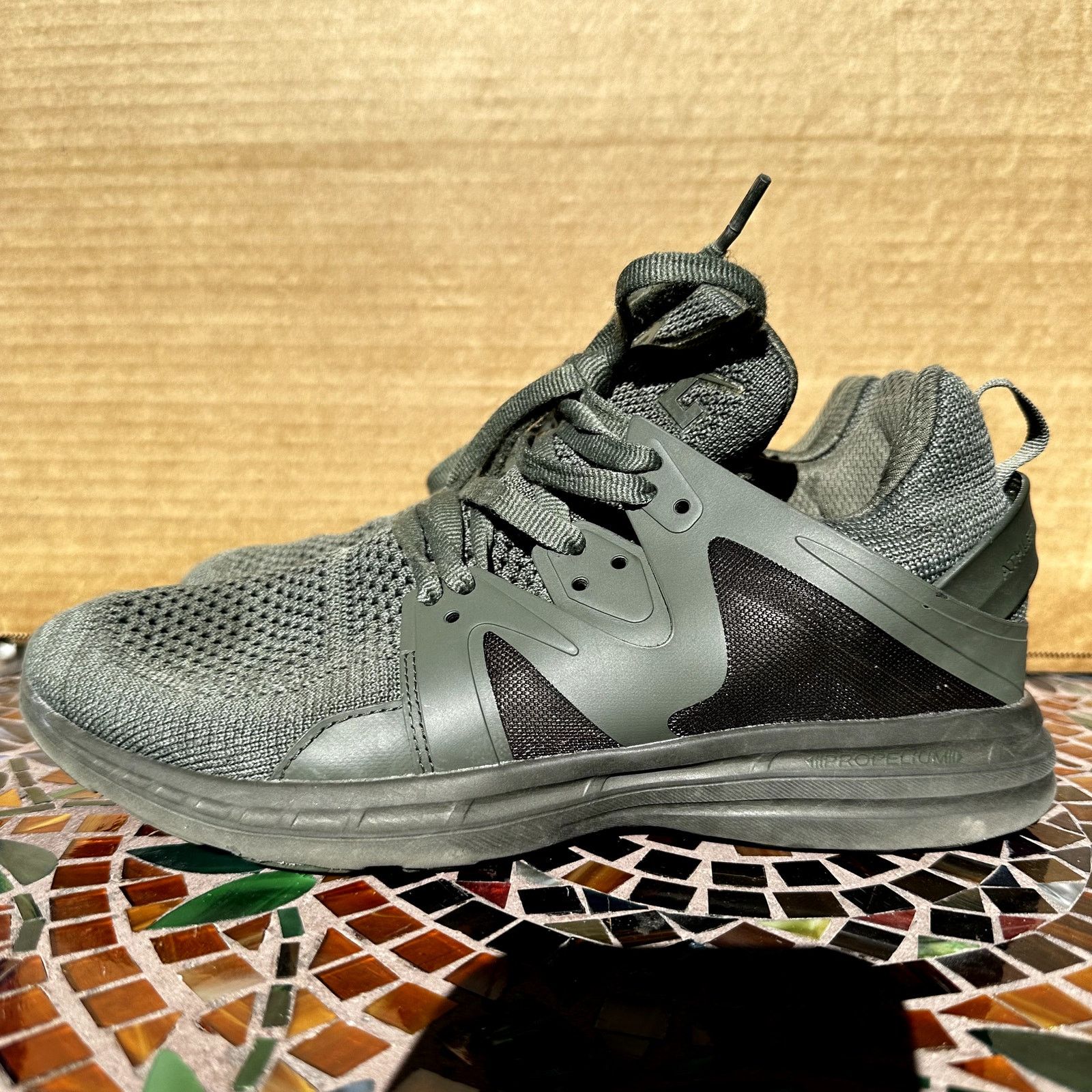 Other APL Techloom Ascend Mid Sneakers Lace Cross Training Green 9 Size US 9 / IT 39 - 4 Thumbnail