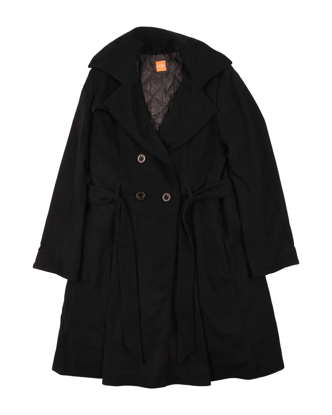 Hugo Boss Women's Hugo Boss Virgin Wool Double Breasted Coat Size M Size M / US 6-8 / IT 42-44 - 1 Thumbnail