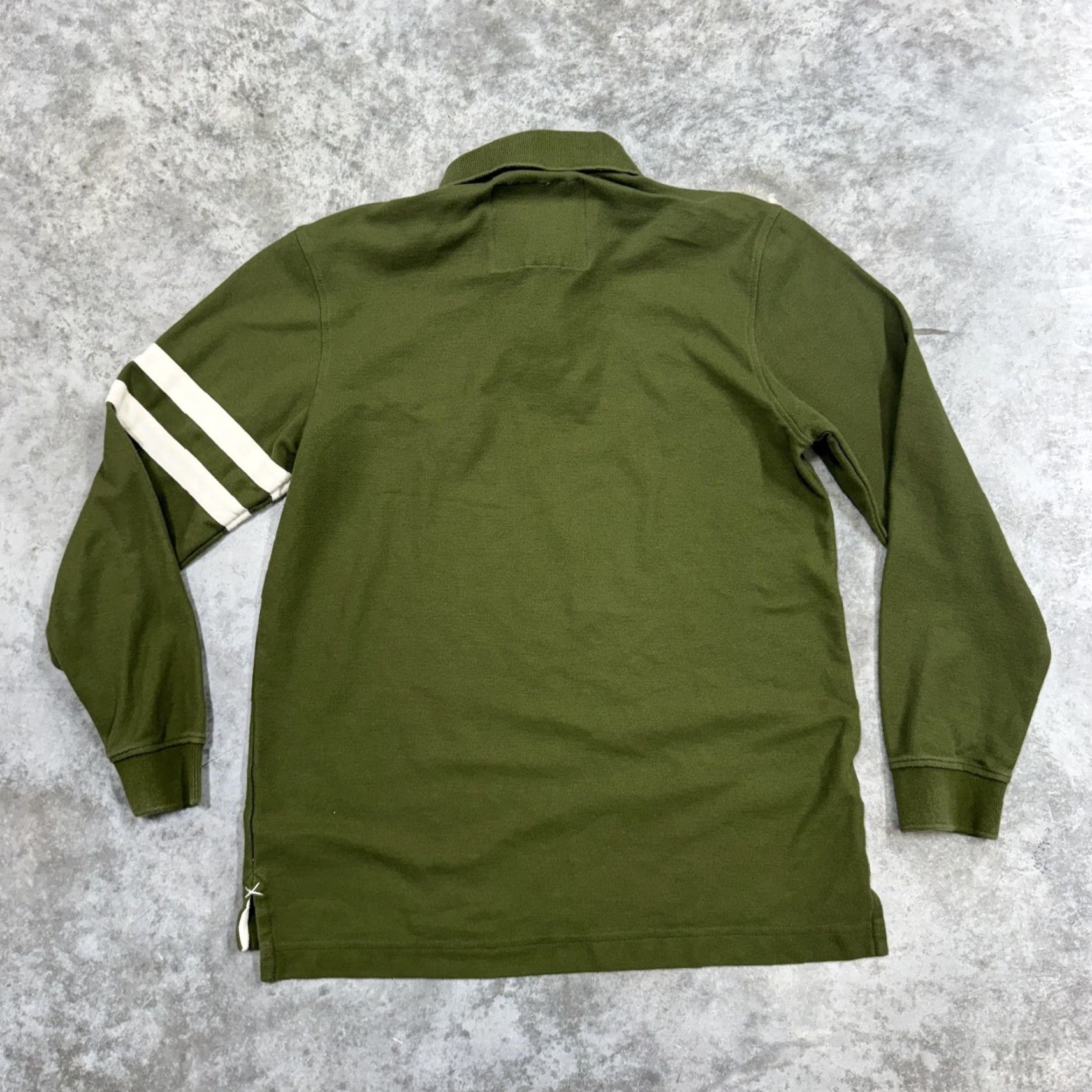 Disney Disney Mickey State Rugby Shirt Mens Medium Green Long Sleeve University 1928 Size US M / EU 48-50 / 2 - 4 Thumbnail