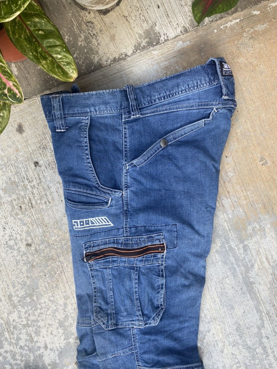 Japanese Brand Japanese Toraichi Stretch Skinny Cargo Pants Size US 32 / EU 48 - 12 Thumbnail