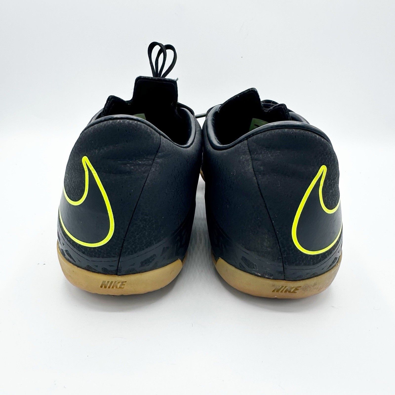 Nike Nike Hypervenom Phelon II IC Mens's Black Volt Soccer Shoes Size US 11.5 / EU 44-45 - 7 Thumbnail