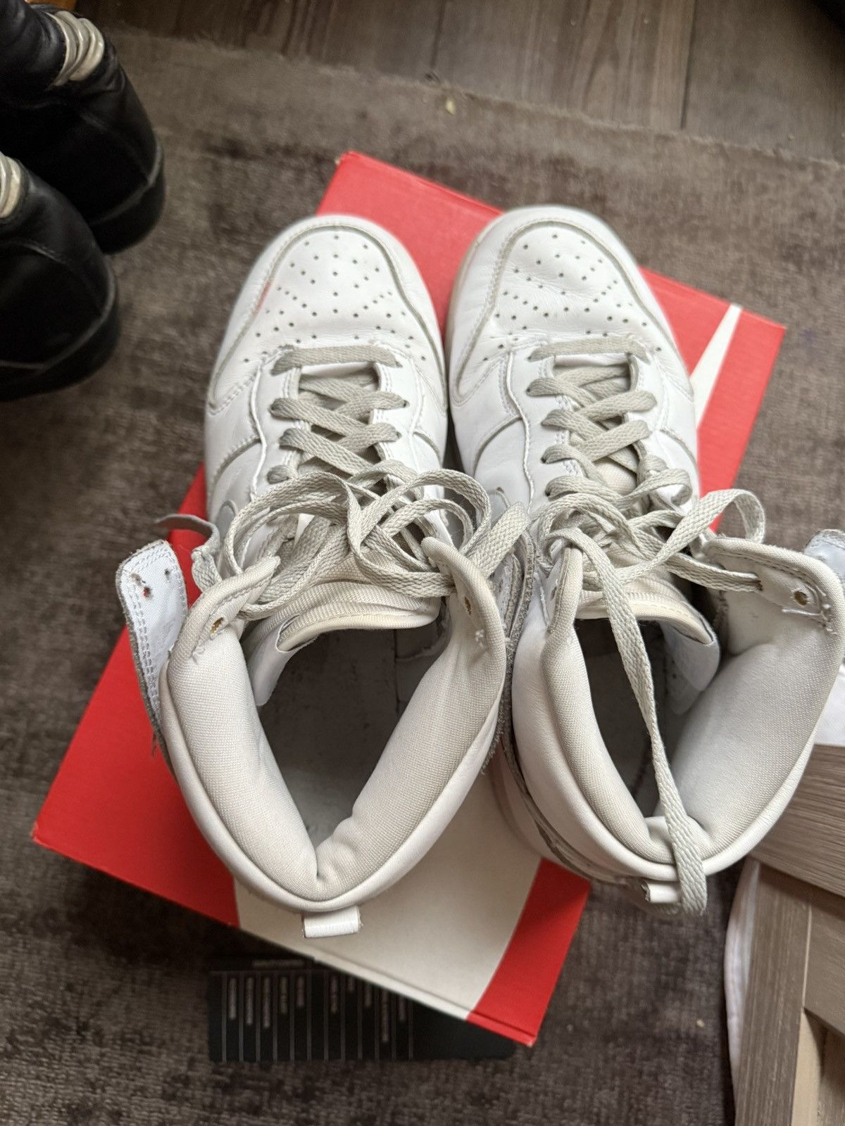 Nike Nike Dunk High SP Pure Platinum Size US 10 / EU 43 - 5 Thumbnail