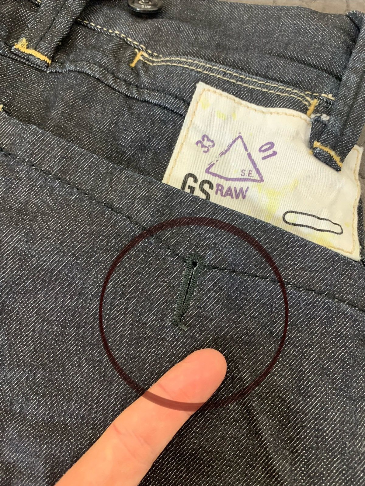 G-Star G Star Raw Denim Jeans Size US 30 / EU 46 - 23 Thumbnail