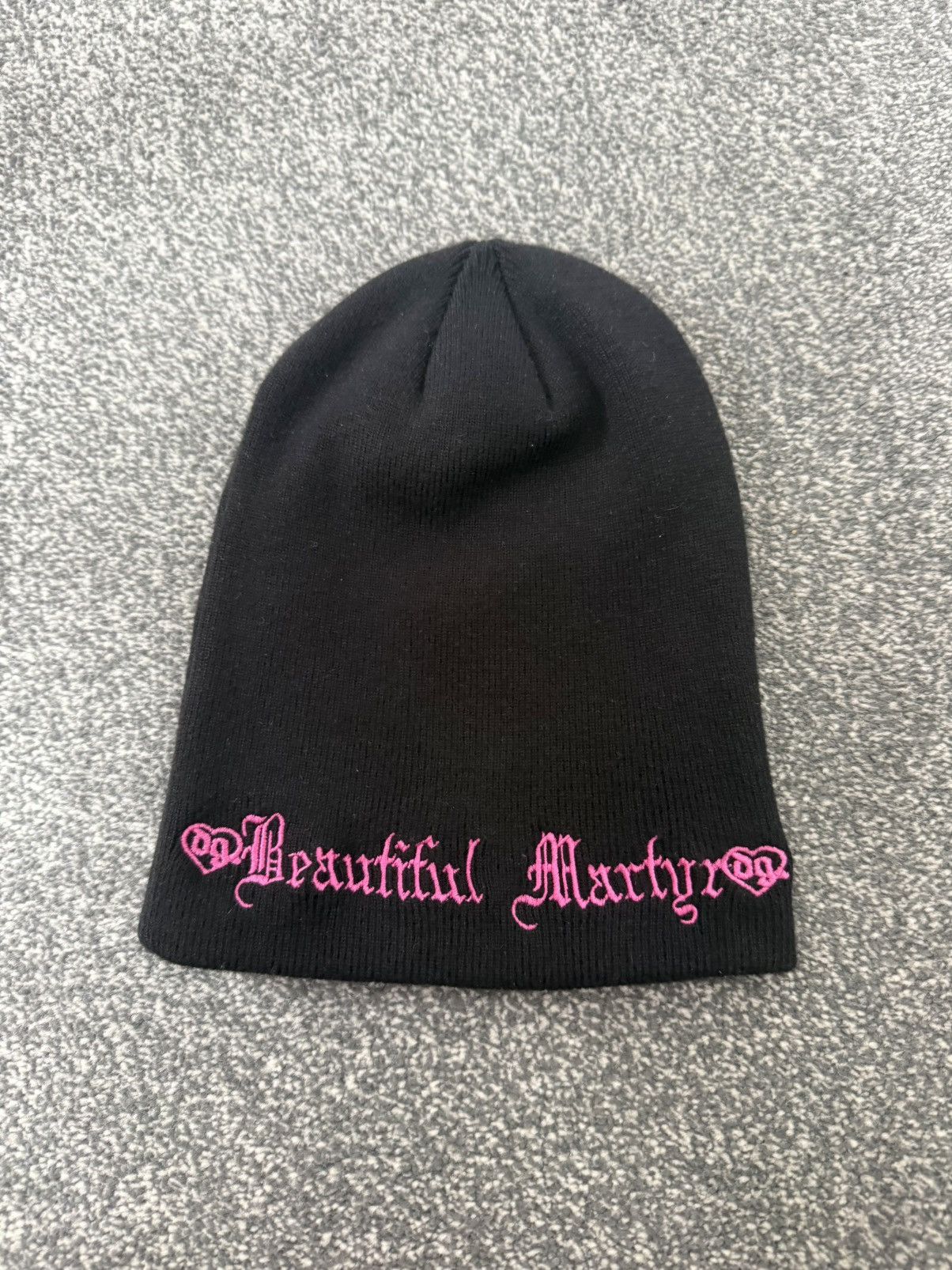 Drain Gang Bladee Beautiful Martyr tour beanie Size ONE SIZE - 1 Thumbnail