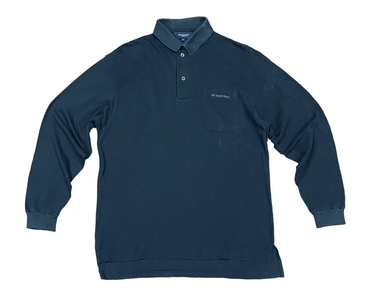 Burberry Burberry Golf Long Sleeve Polo Shirt (M) Size US M / EU 48-50 / 2 - 1 Thumbnail