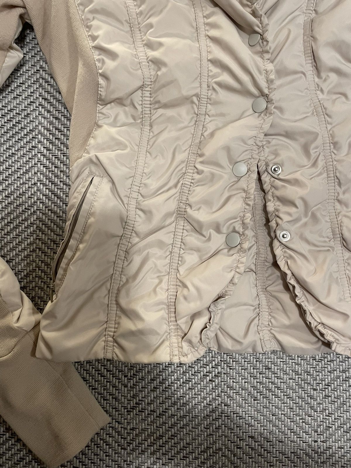 Issey Miyake ISSEY MIYAKE PLEATS JACKET IVORY BEIGE RARE Size L / US 10 / IT 46 - 3 Thumbnail