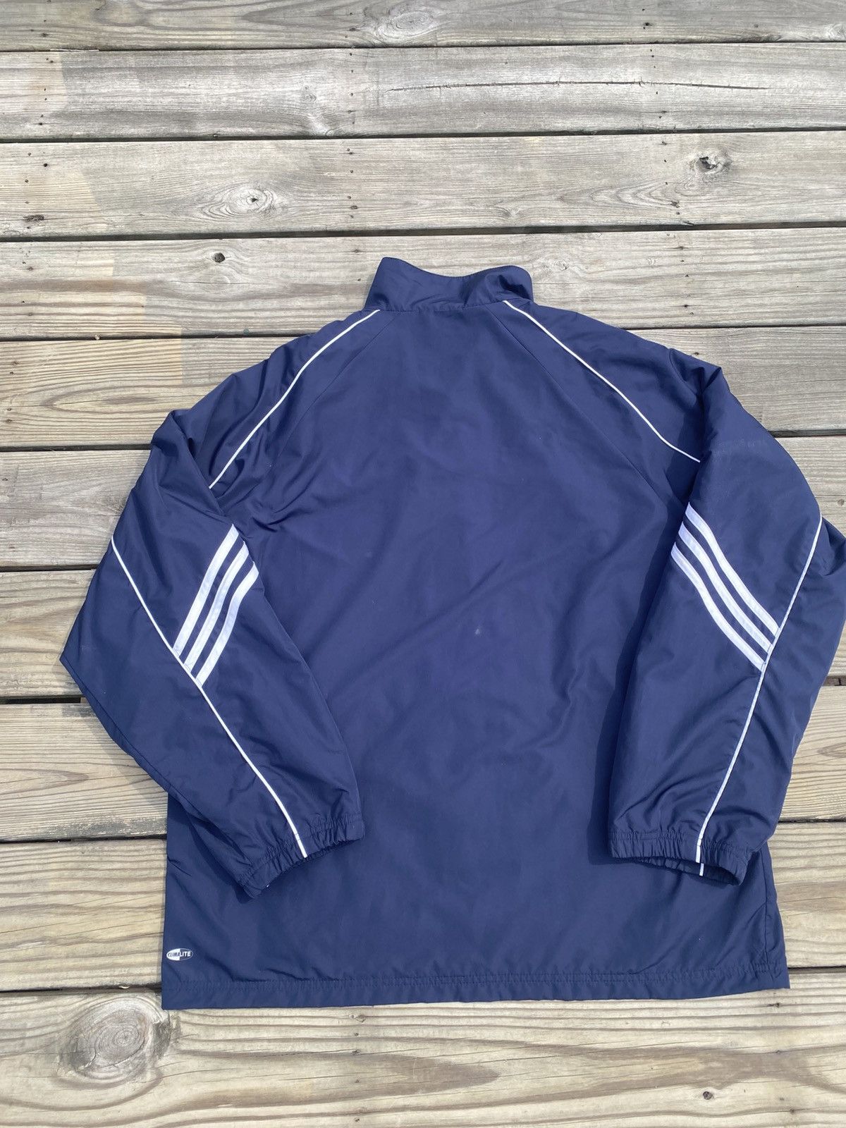 Adidas × New York Yankees × Vintage Vintage Adidas New York Yankees Navy Blue WindBreaker Size US L / EU 52-54 / 3 - 6 Thumbnail