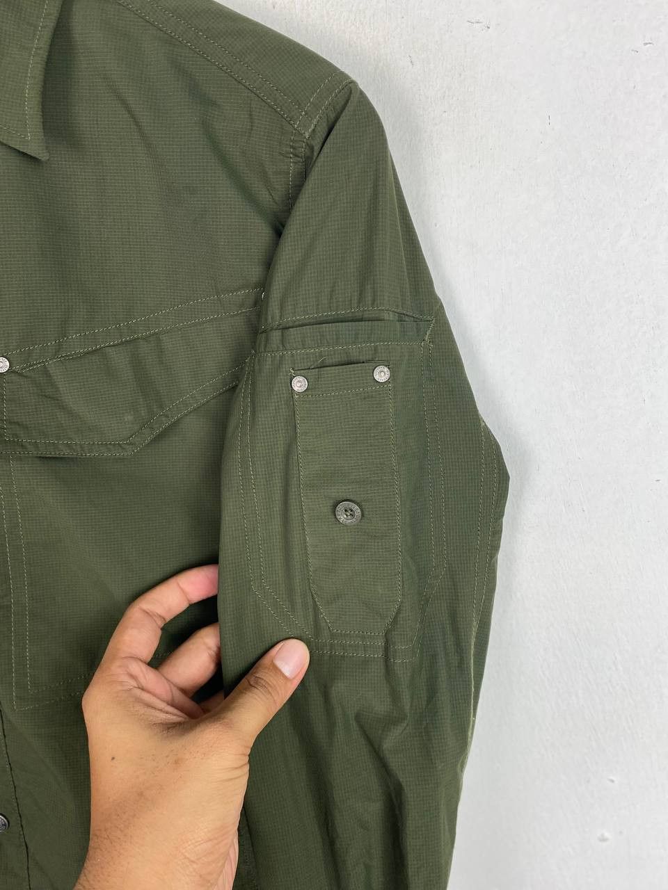 Japanese Brand fieldcore stretch fit nylon jaket with mesh detailing Size US M / EU 48-50 / 2 - 8 Thumbnail