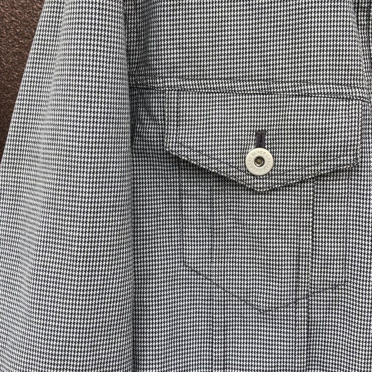 Burberry Burberry Black Label Houndstooth Trucker Jacket Size US M / EU 48-50 / 2 - 10 Thumbnail