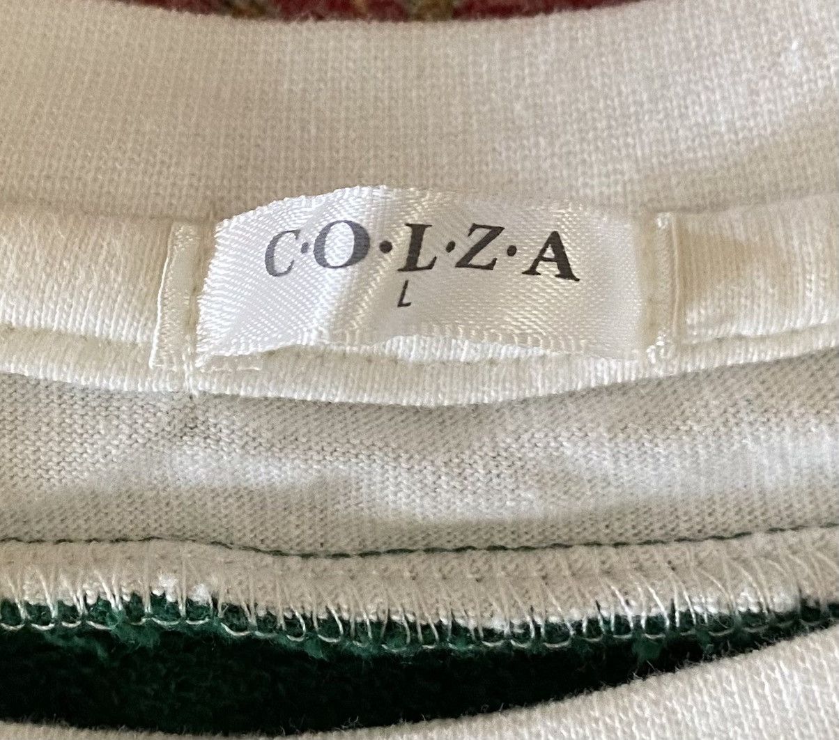 Japanese Brand × Vintage Vintage Japanese Brand C.O.L.Z.A Double Layer Sweatshirt Size US L / EU 52-54 / 3 - 6 Thumbnail