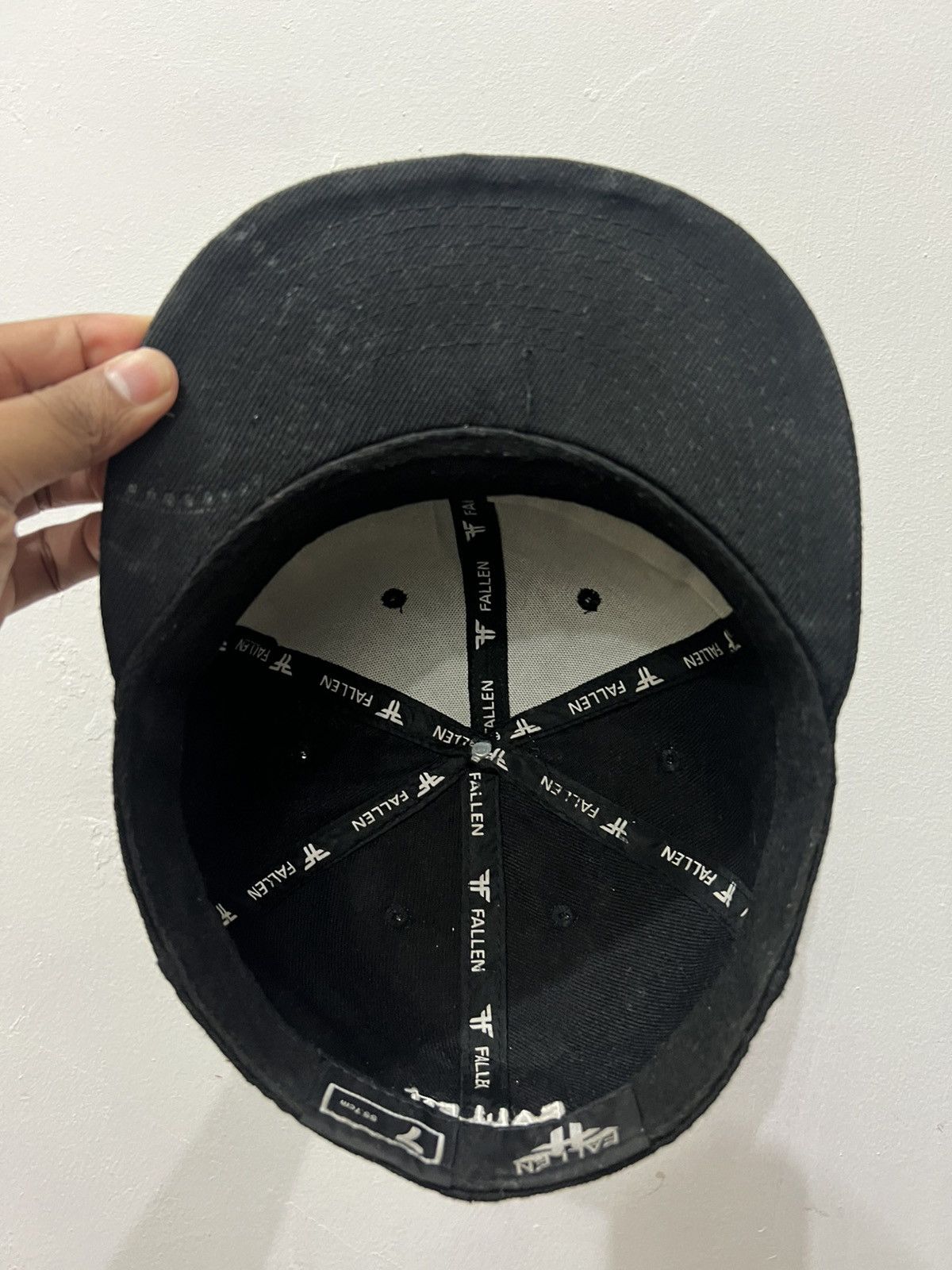 Fallen FLLN Fallen Spellout Fitted Hat Size ONE SIZE - 8 Thumbnail