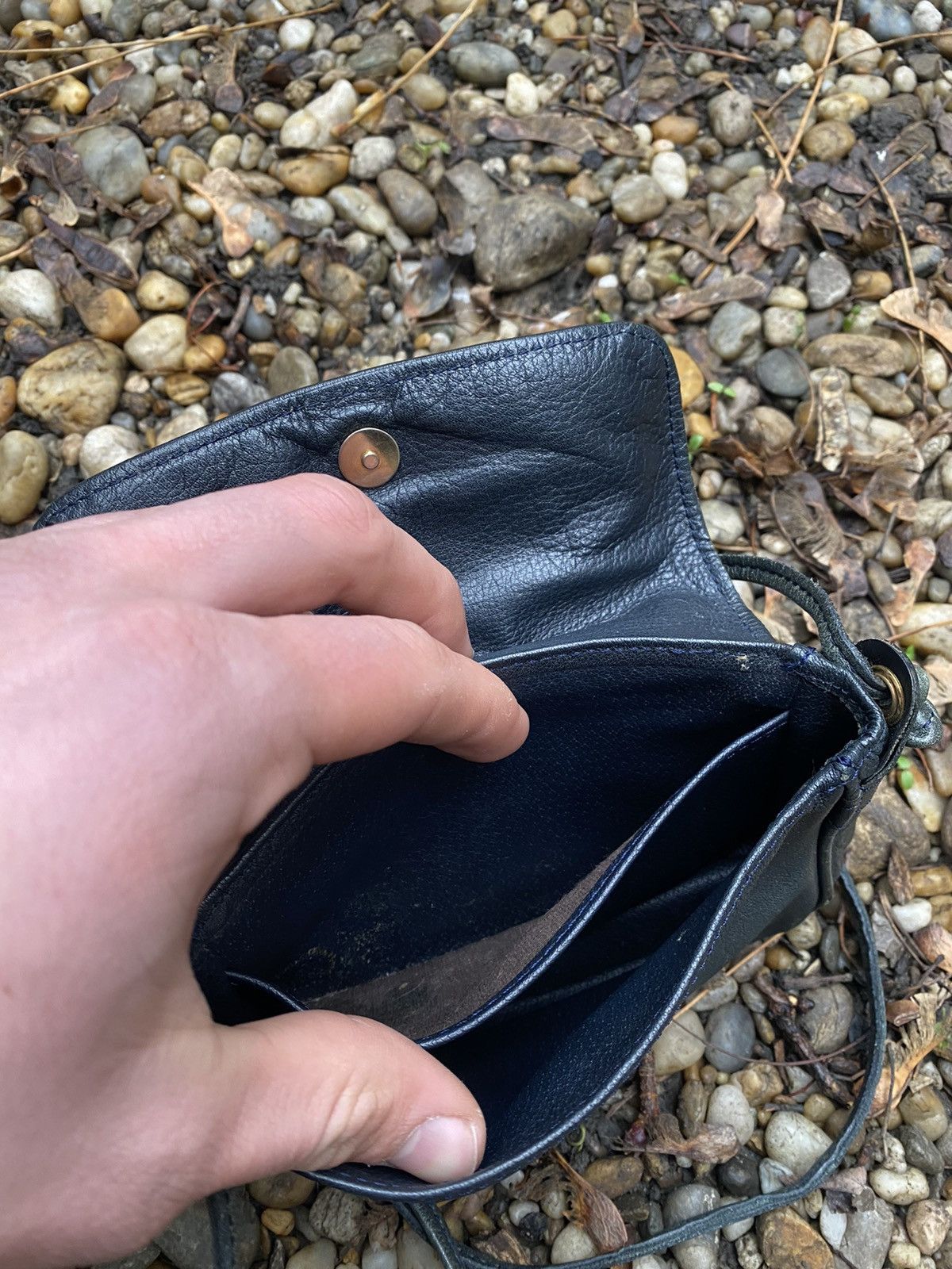Longchamp × Vintage Vintage Longchamp Leather Crossbody Bag Size ONE SIZE - 10 Thumbnail