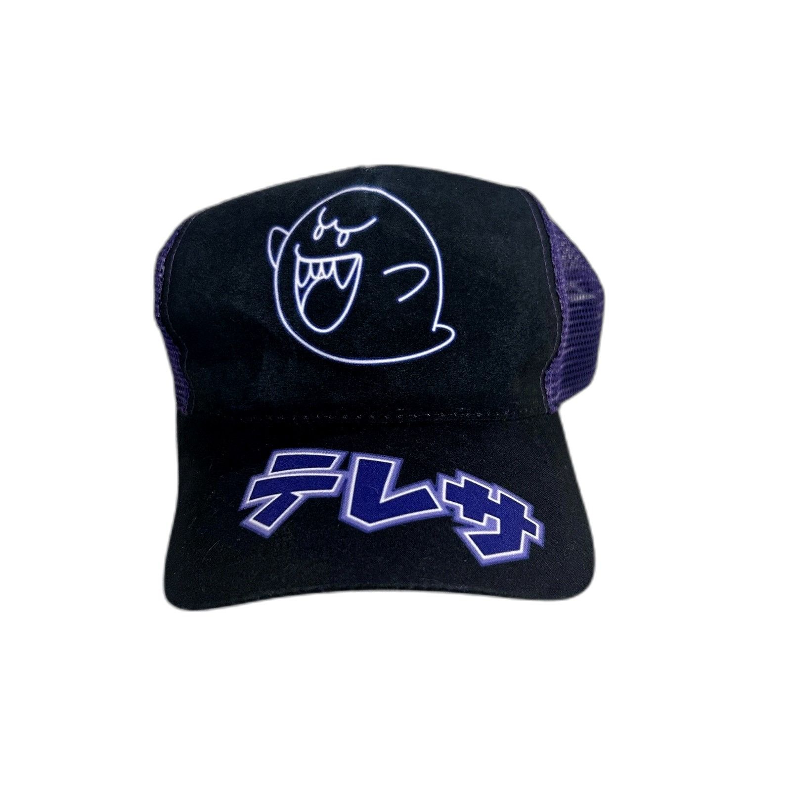 Universal Studios Super Nintendo World Neon Boo Universal Studios Trucker Mesh Size ONE SIZE - 1 Thumbnail