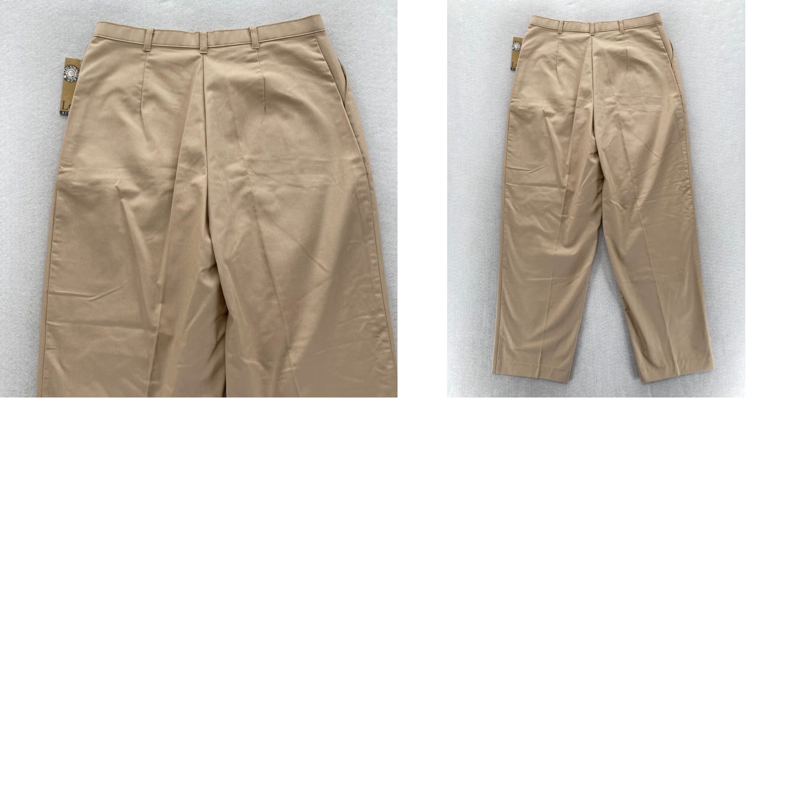 Levi's Levi's Sportswear Pants Women's 16 Khaki Beige Pleated Relaxed Taper NWT Jeans Pants Size 38" / US 16 / IT 52 - 9 Thumbnail