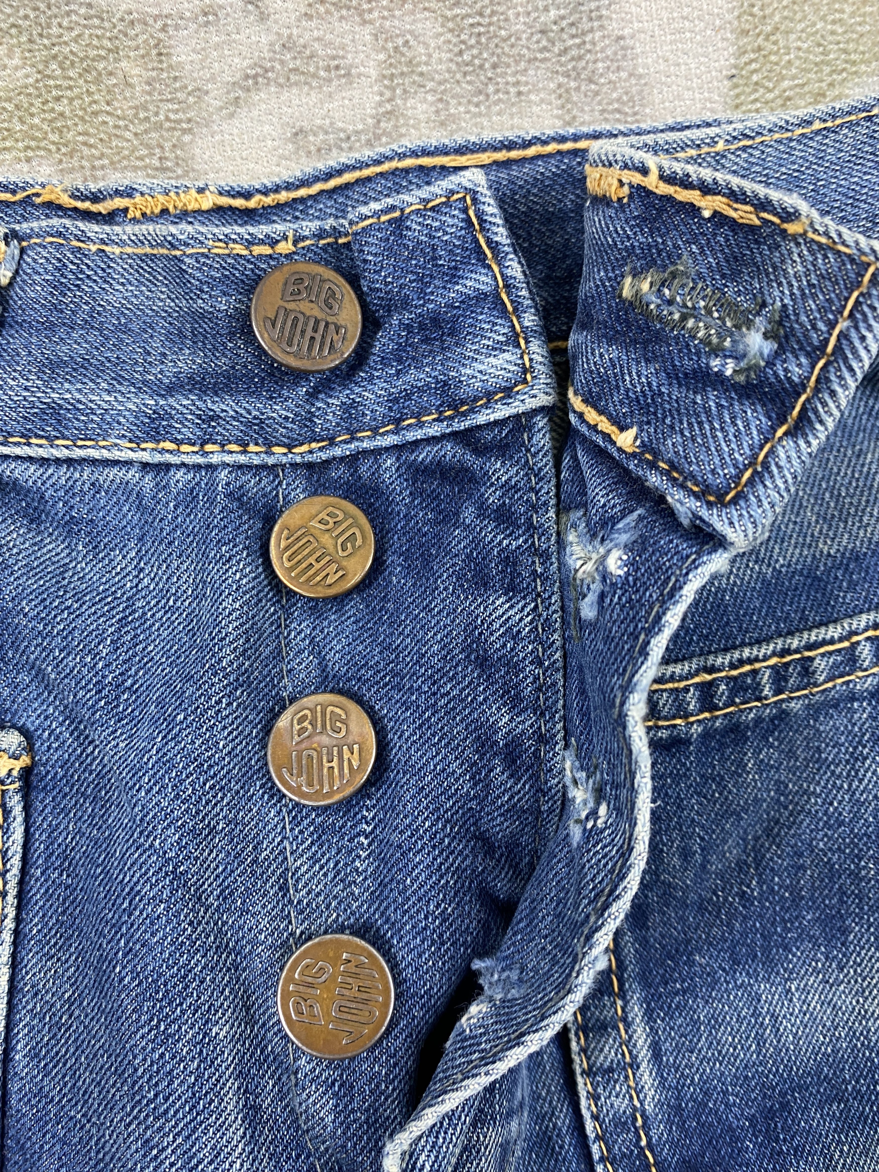 Kapital Vintage Big John Flare kapital style 26x29 Denim- JN3697 Size US 26 / EU 42 - 6 Thumbnail