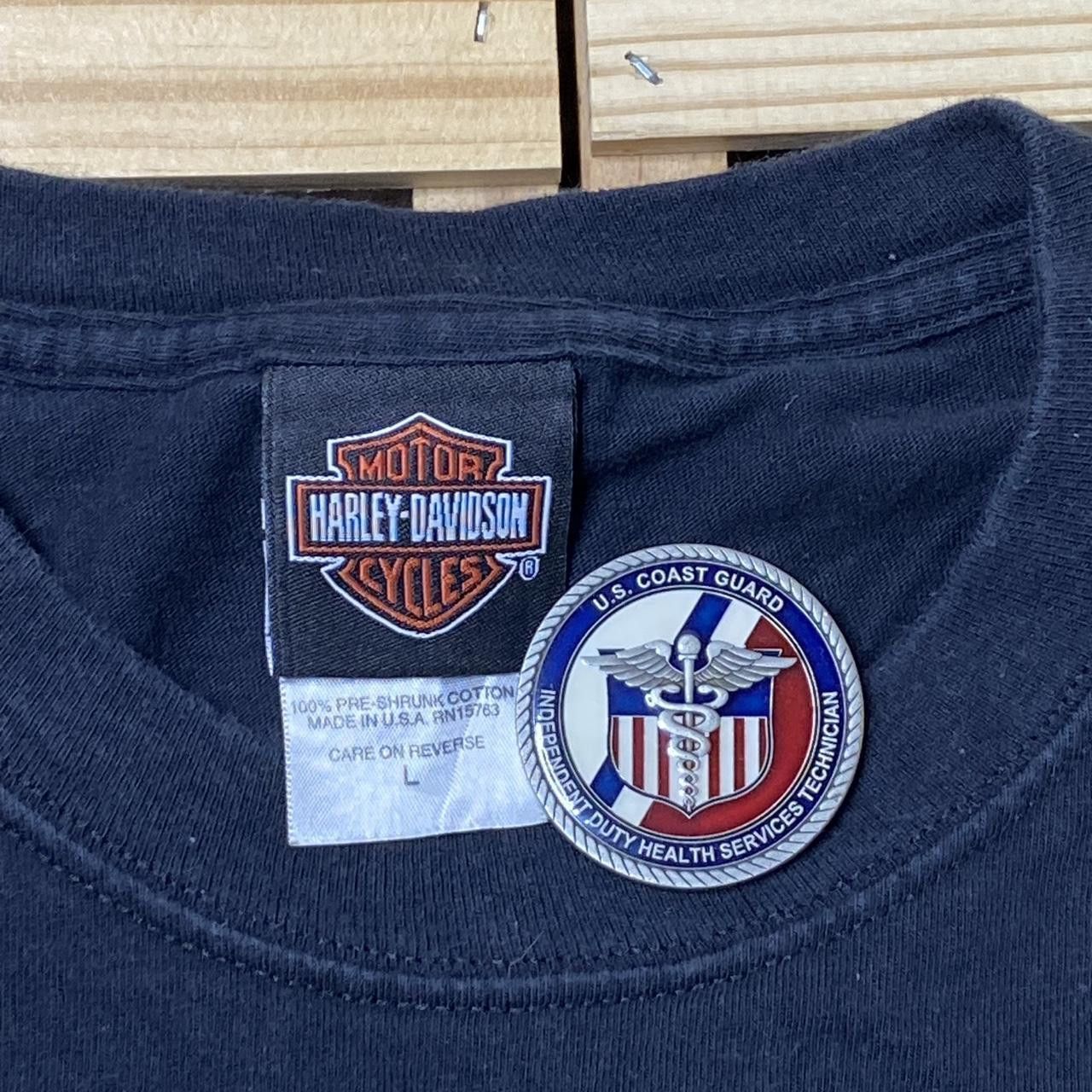 Harley Davidson Harley Davidson Tennessee 2011 Black Biker Tee Size Large Size US L / EU 52-54 / 3 - 4 Thumbnail