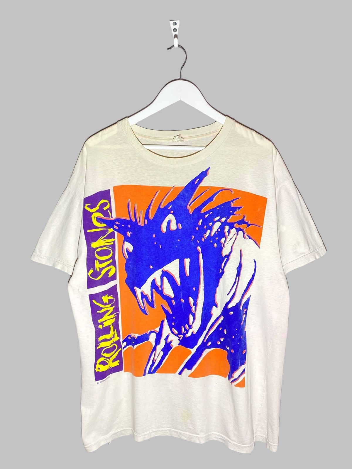 🔥 VINTAGE ROLLING STONES URBAN JUNGLE EUROPE 1990 TOUR SHIRT