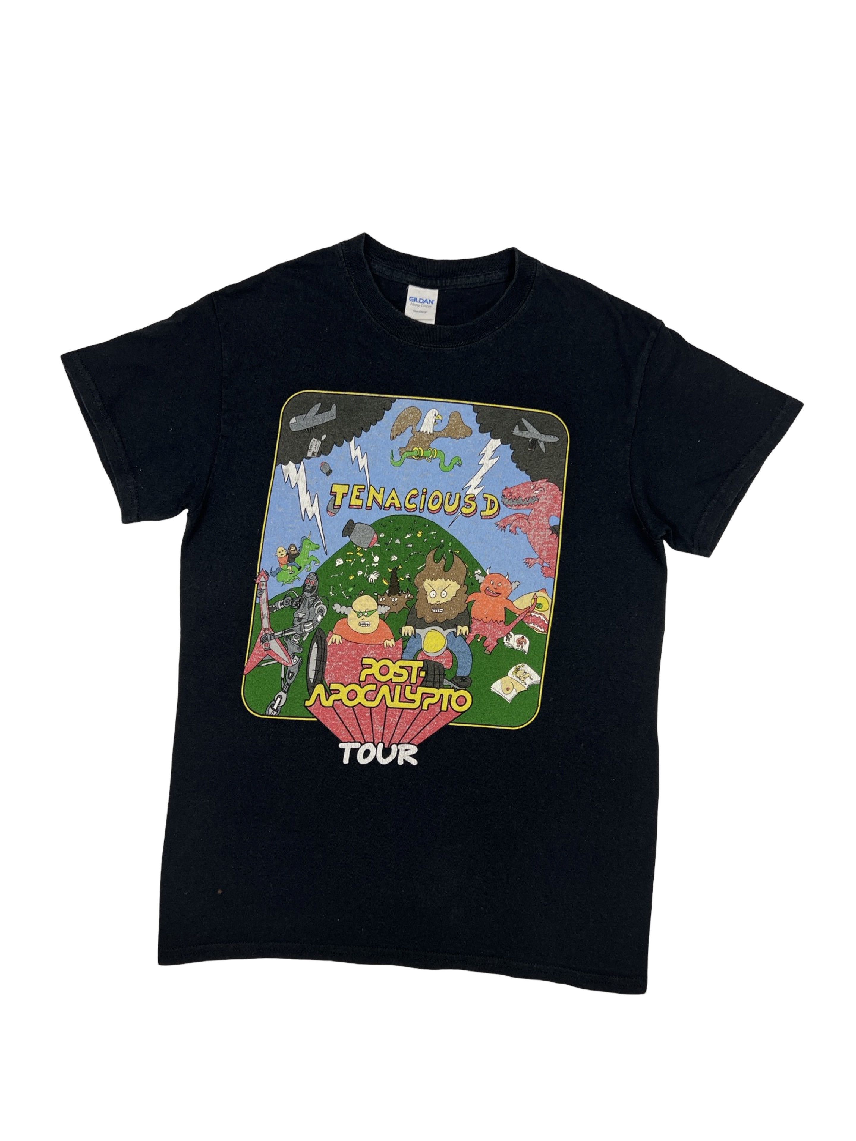 Band Tees Tenacious D Jack Black Graphic Post Apocalypto Tour Tee Size US S / EU 44-46 / 1 - 1 Thumbnail